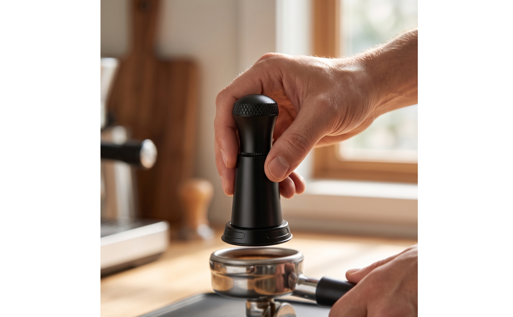 Wdt Tool Rostfrei Nadelverteiler mit Ständer Gleichmäßig für Baristas, Anfänger