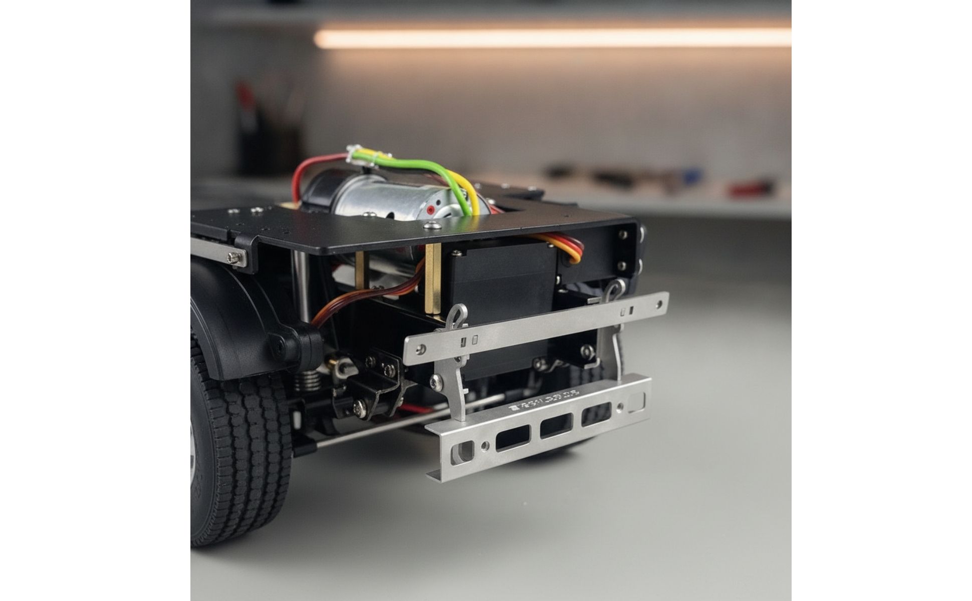 Cab Support Bracket with Screws Aluminum Alloy RC Truck Bracket Hinge-Style