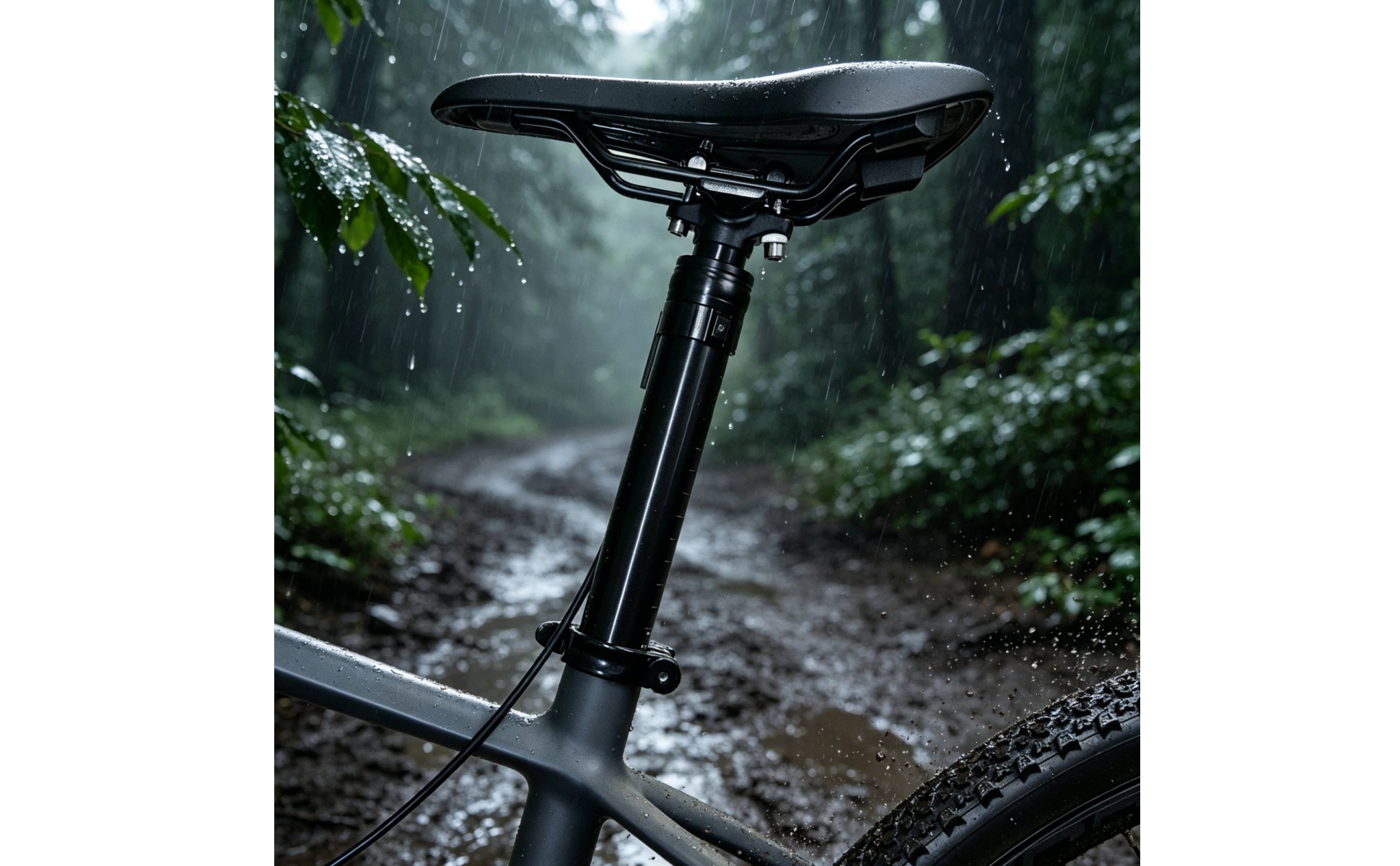 External Dropper Post 31.6mm External Cable Dropper Seatpost 100mm Travel