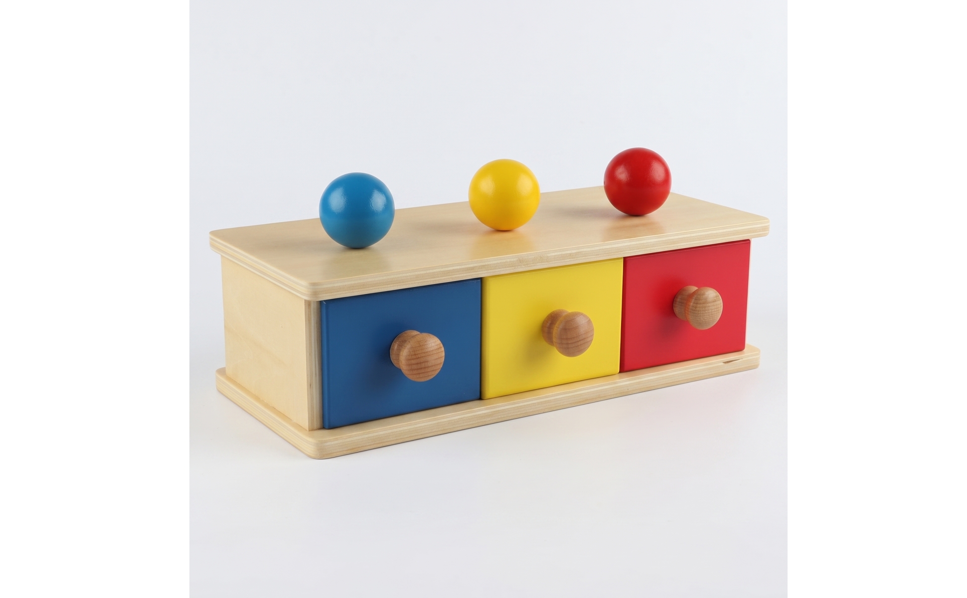 Child-Centered Drawer Box Early Learning Object Permanence Box Hand-Eye