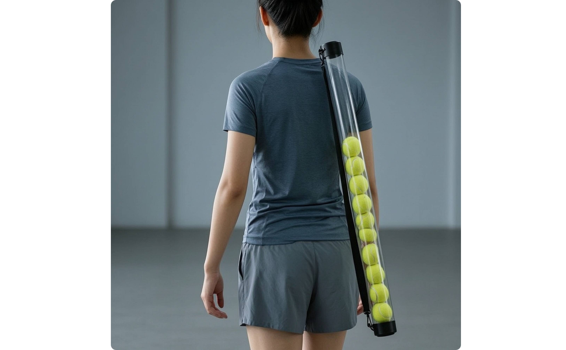 Tennis Ball Pickup Tube Portable Tennis Ball Collector Tube Lightweight