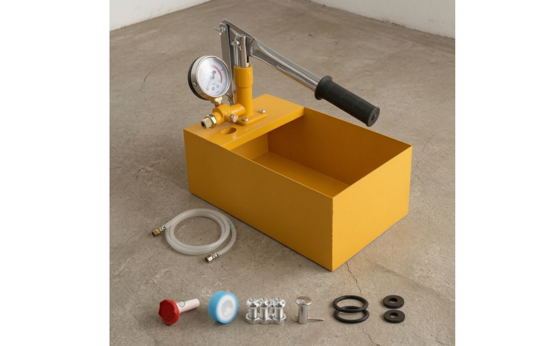 Pressure Test Pump with Gauge Lever-Style Pressure Test Pump Hand-Operated