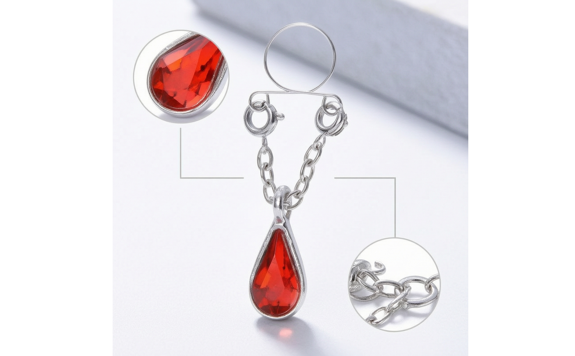 nippelpiercing mit anhänger verstellbar nippelpiercing rötlich für alltag