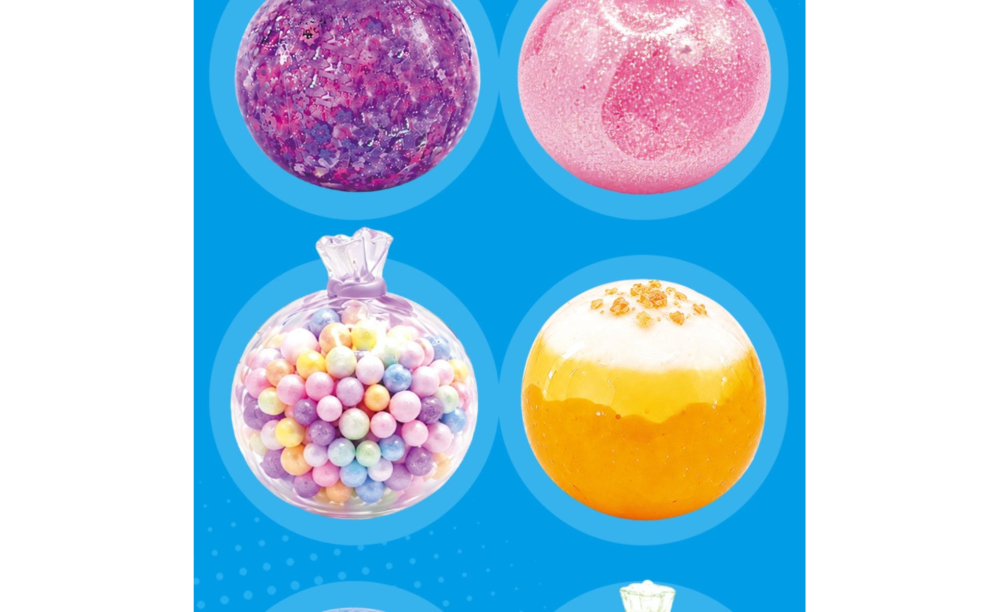 DIY Press Ball Kit Customizable Squishy Making Kit Sensory for Children
