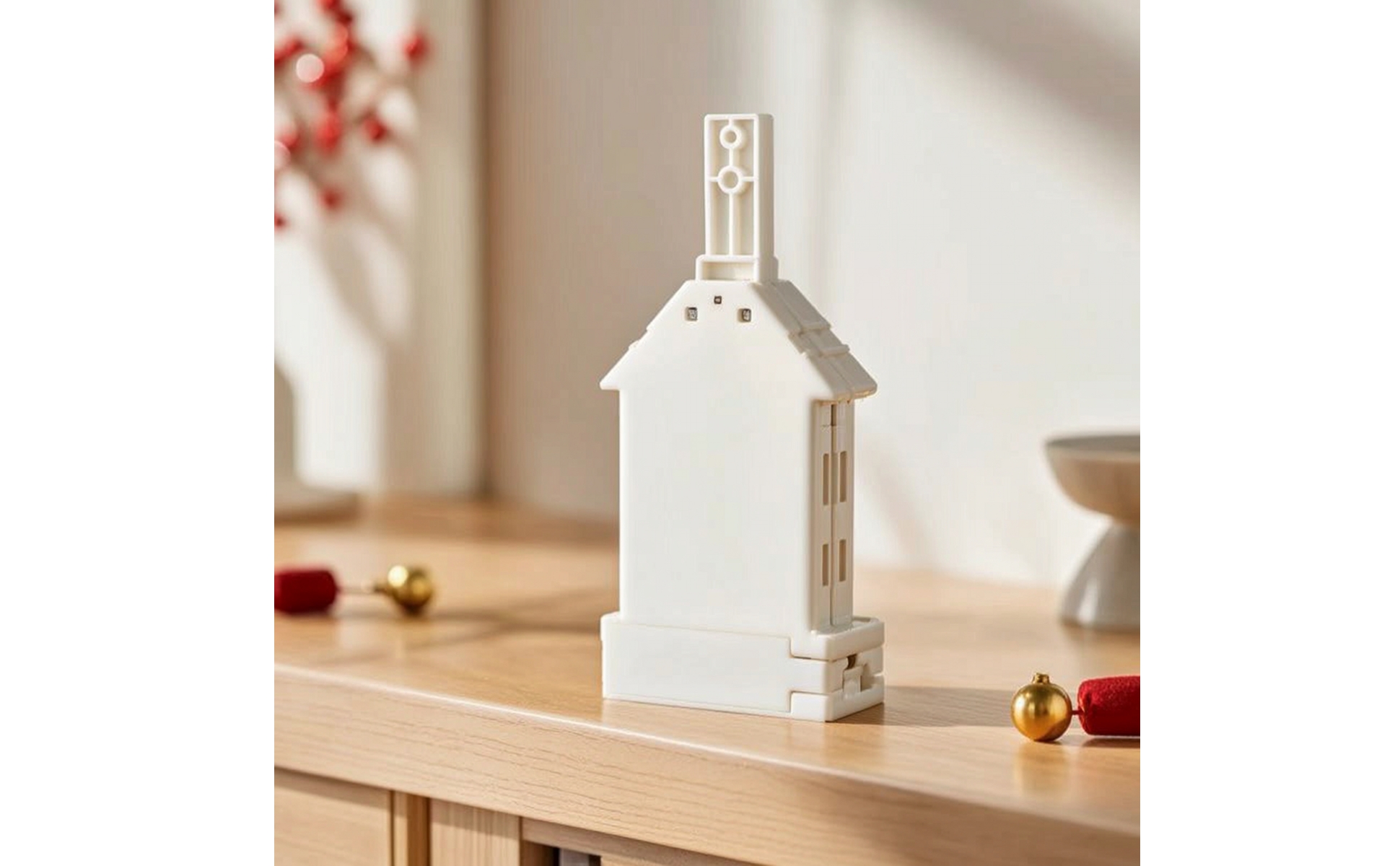 House-Shaped Display Toy Compact Point-of-Purchase Display with Hook Lightweight