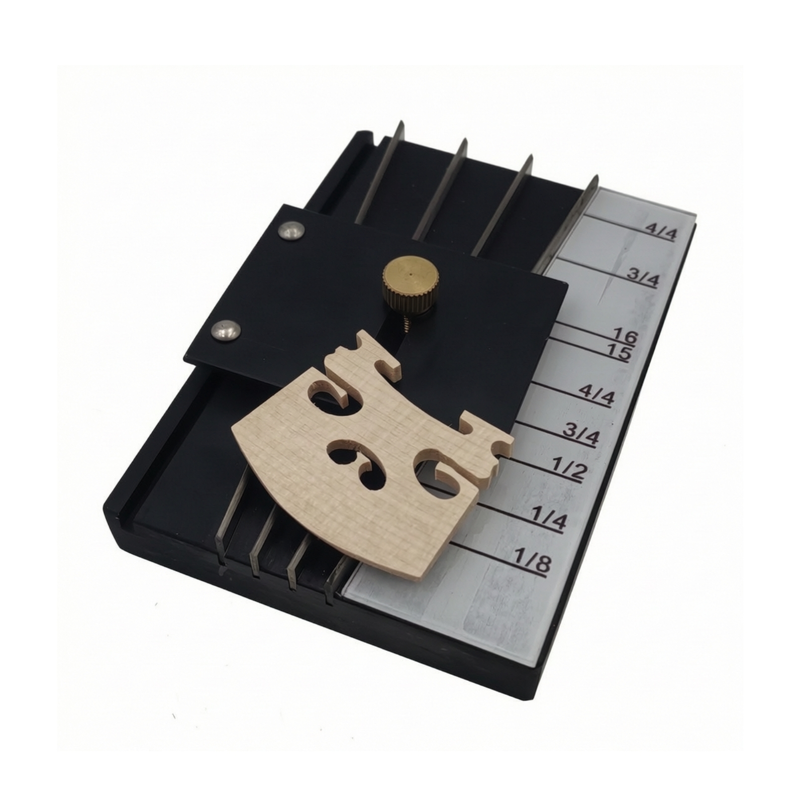 Violin Bridge Notch Marking Tool Accurate String Notch Marker Metal for Luthiers