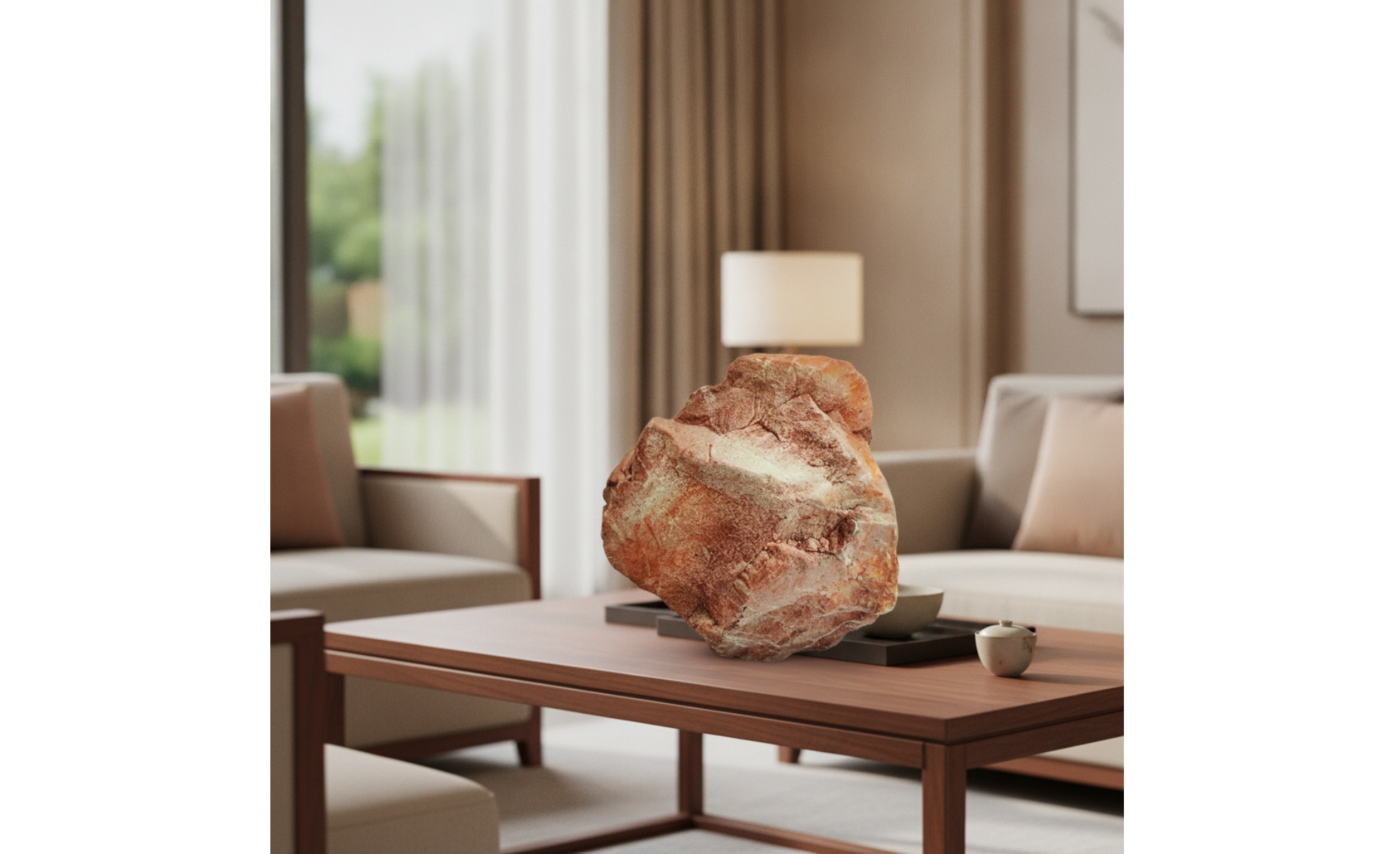 Artificial Faux Stone Rock Lightweight Rock Prop Realistic for Garden, Courtyard