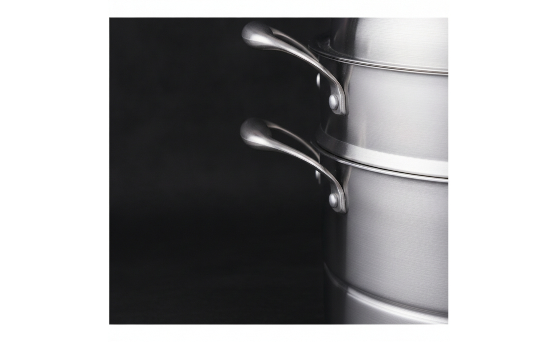 Steamer Pot Stainless Steel Steamer Pot with Lid 3-Layer for Kitchen, Home Cooks