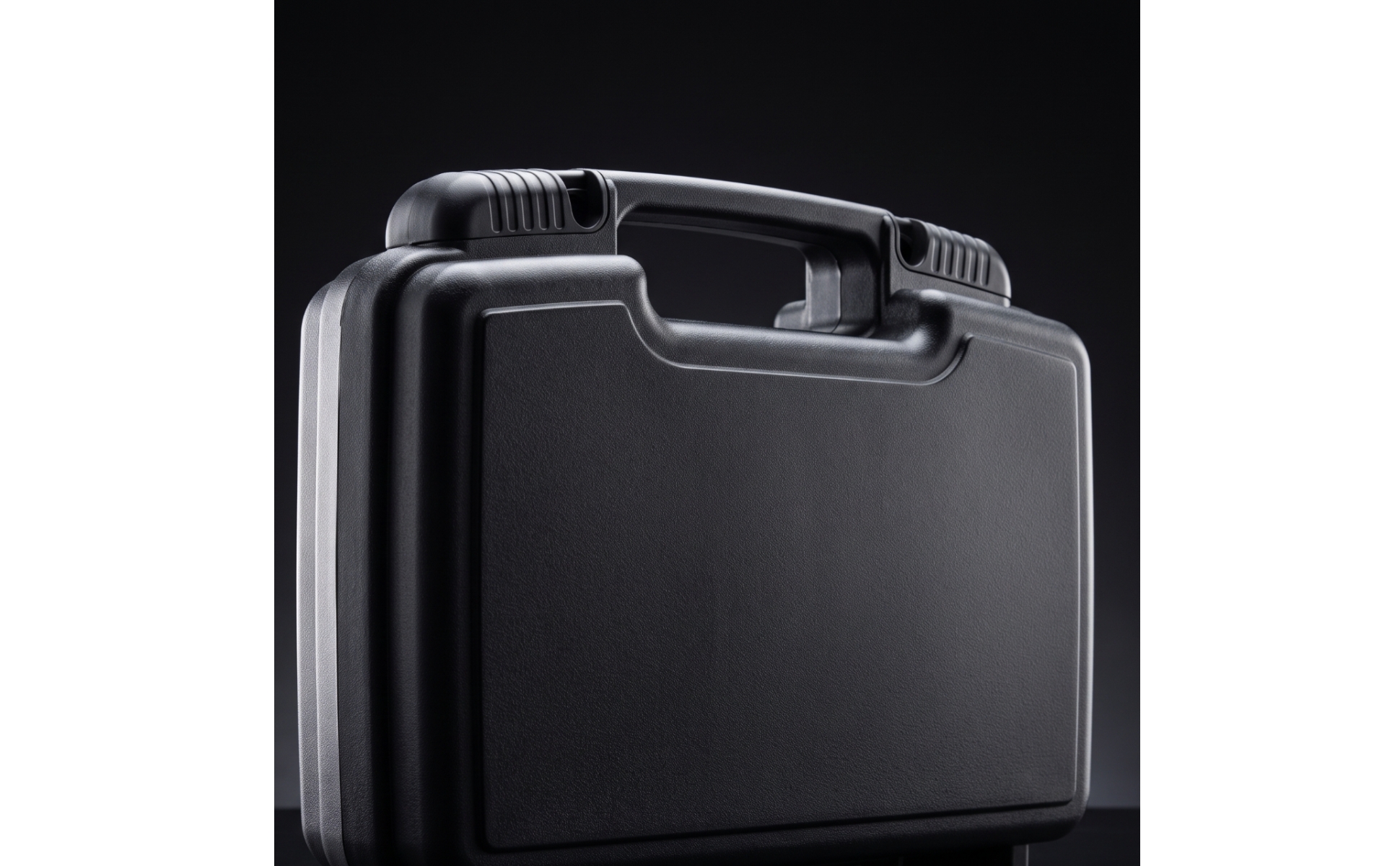 Hard Carrying Case with Handle Portable Plastic Equipment Case Lockable