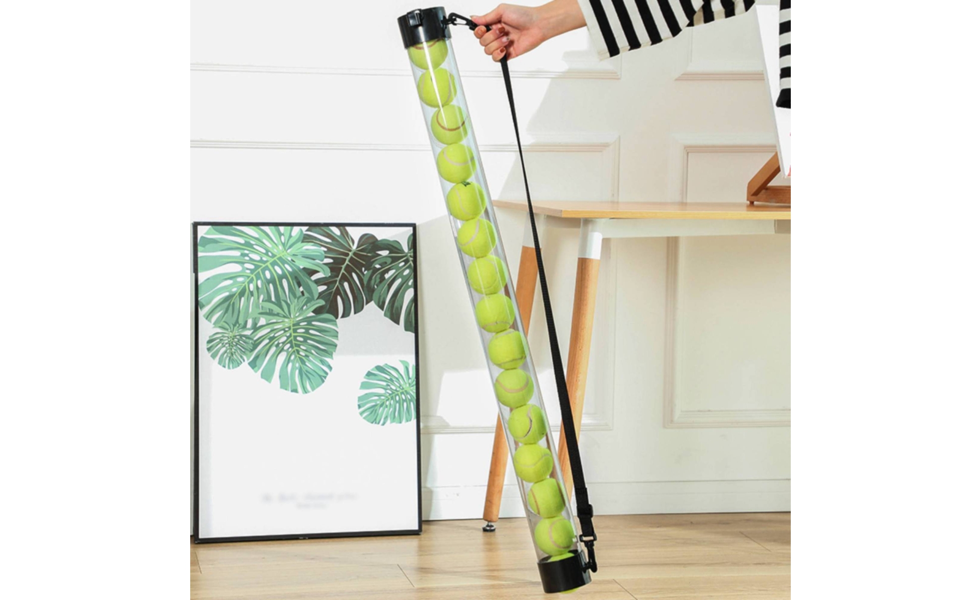 Tennis Ball Pickup Tube Portable Tennis Ball Collector Tube Lightweight