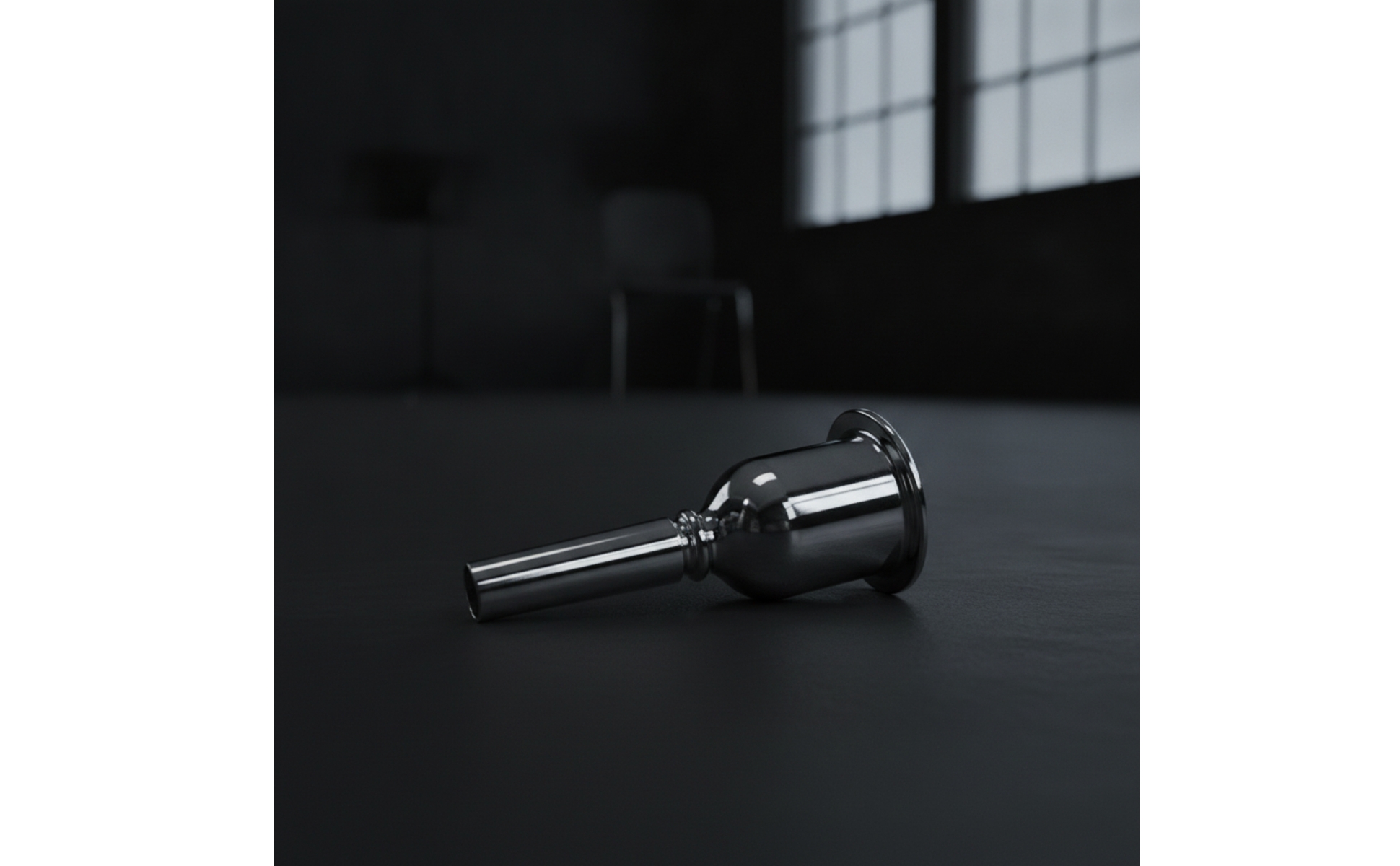 Tuba Mouthpiece Silver-Plated for Performance, Auditions