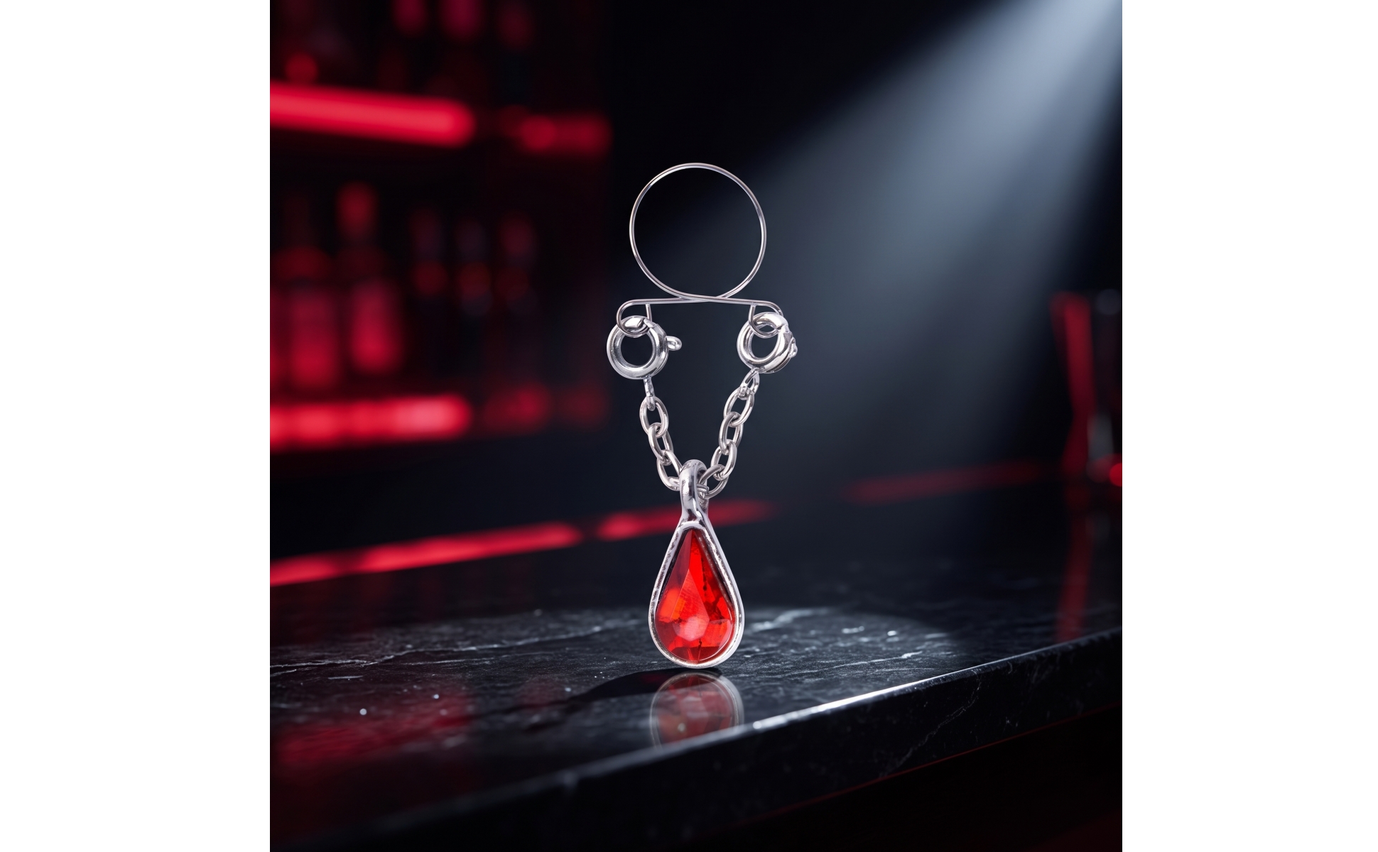 nippelpiercing mit anhänger verstellbar nippelpiercing rötlich für alltag