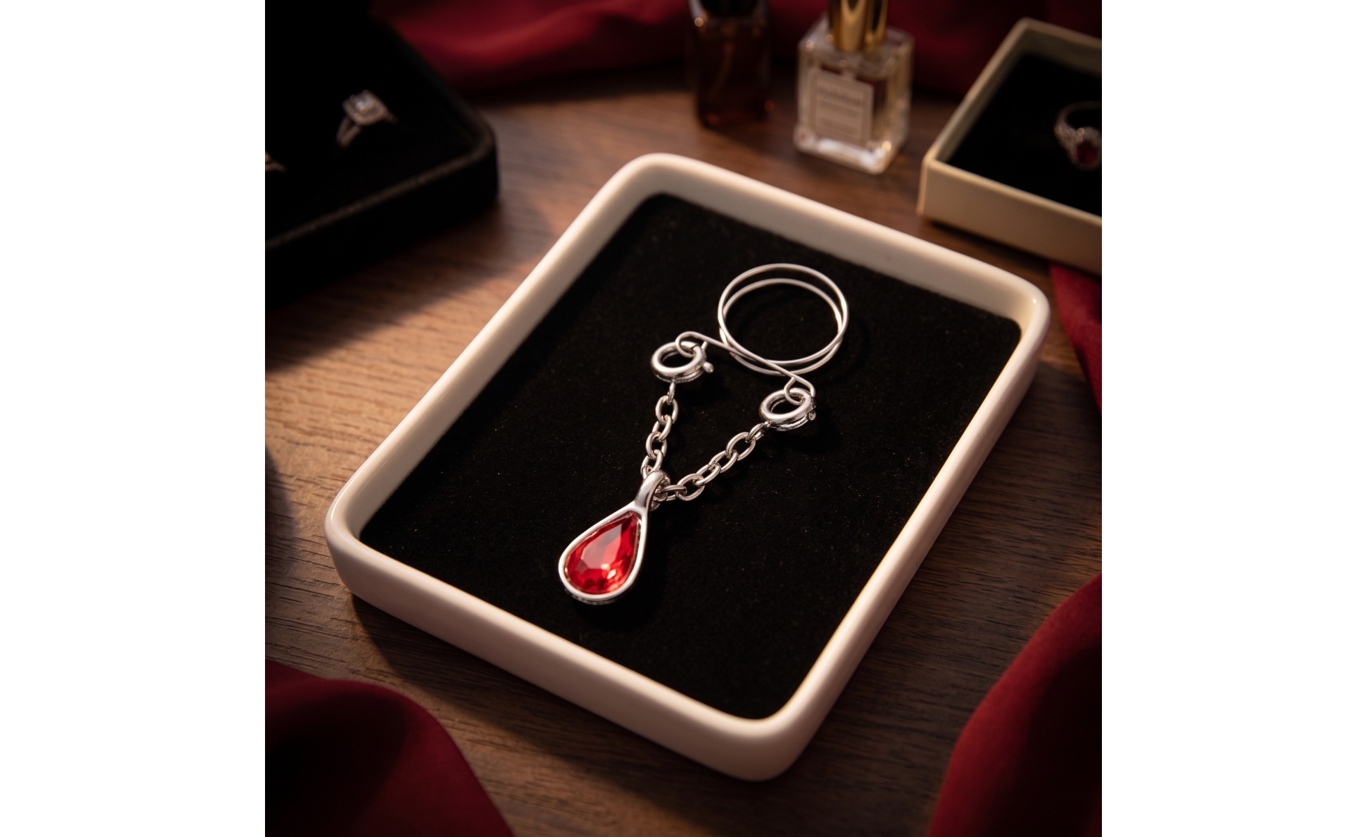 nippelpiercing mit anhänger verstellbar nippelpiercing rötlich für alltag
