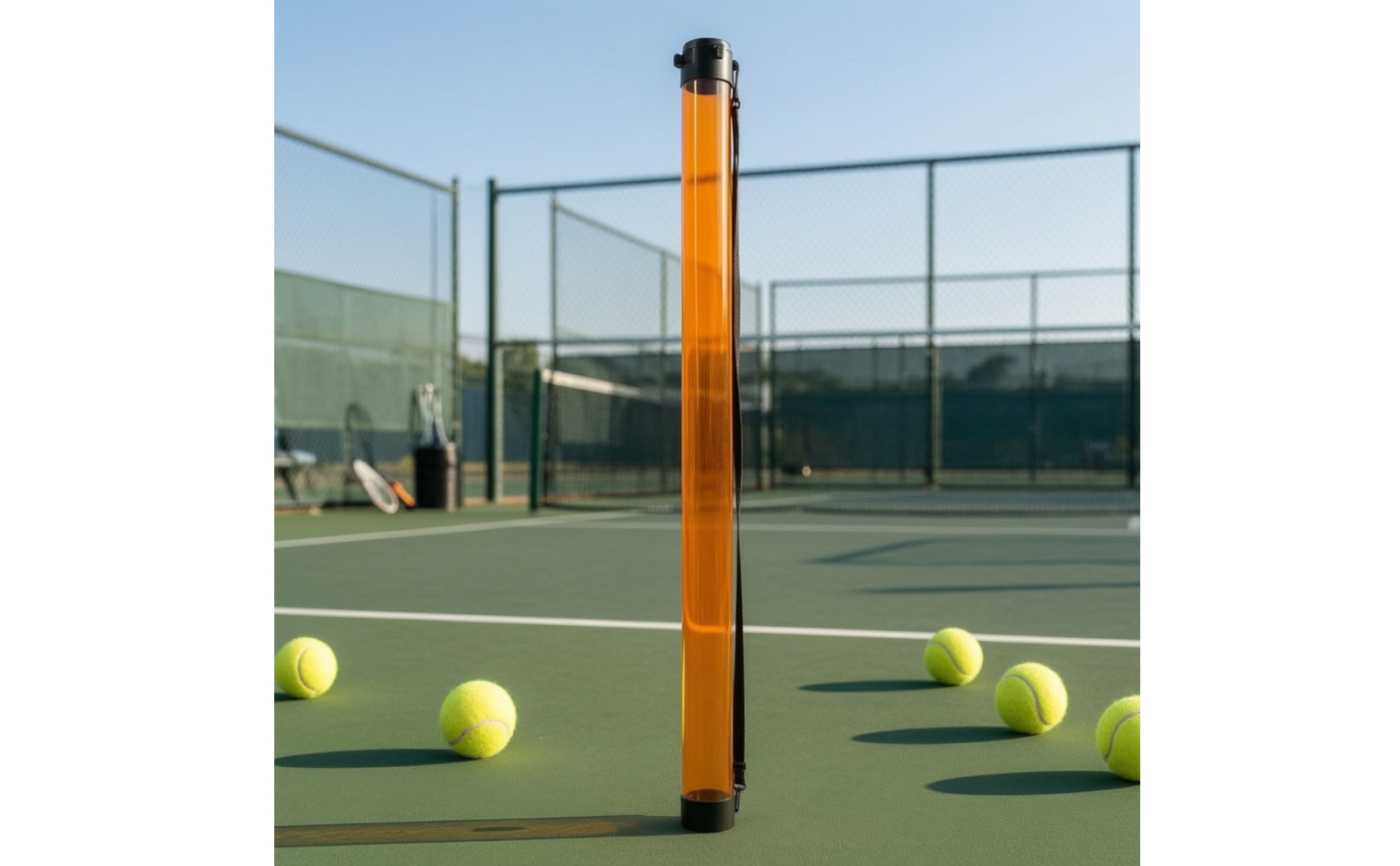 Tennis Ball Pickup Tube Portable Tennis Ball Collector Tube Lightweight