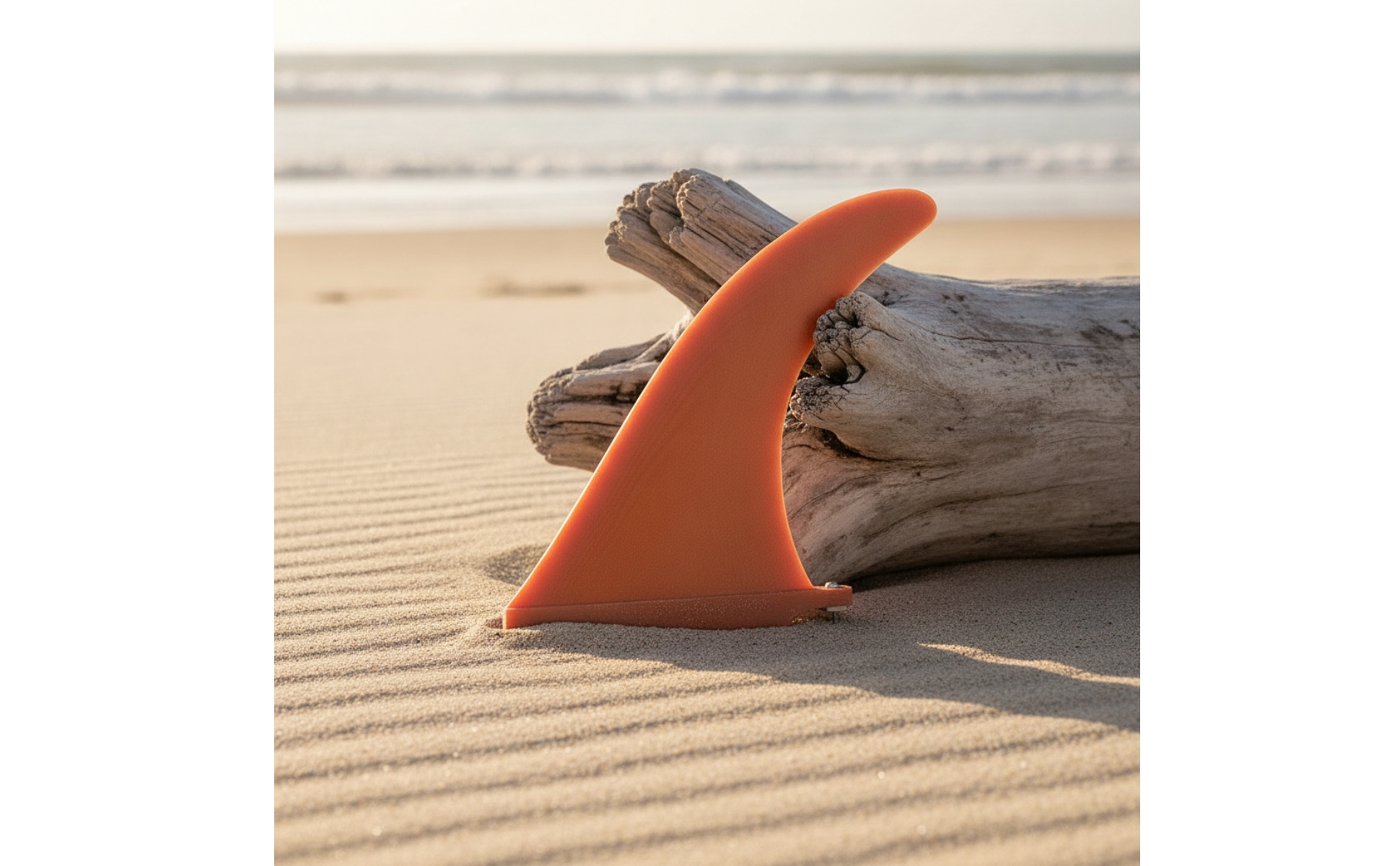 Single Fin 8.5-Inch Surfboard Fin with Screw Universal Fit for Surfing, Surfers