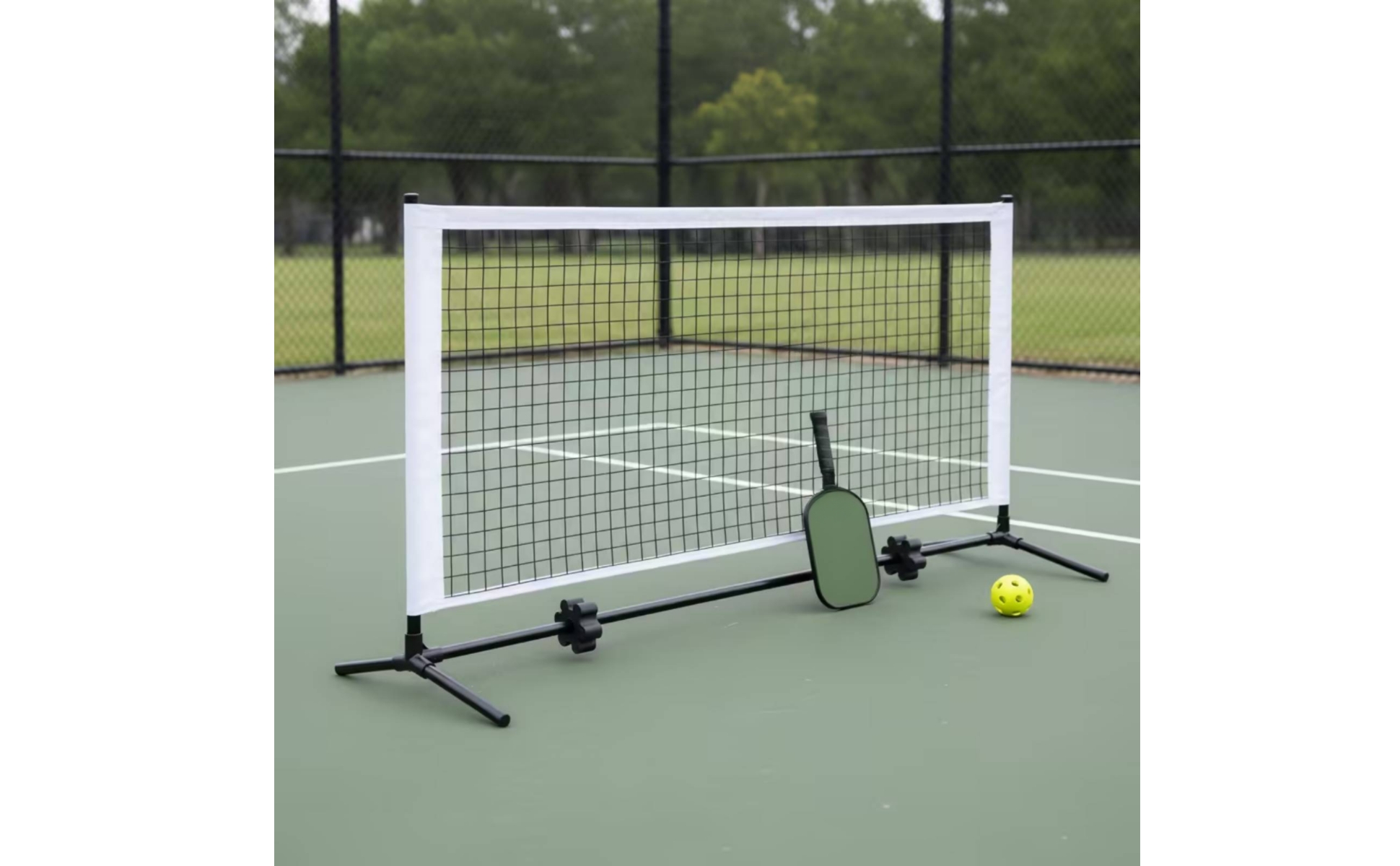 Pickleball Practice Net Easy Setup Portable Pickleball Net Compact