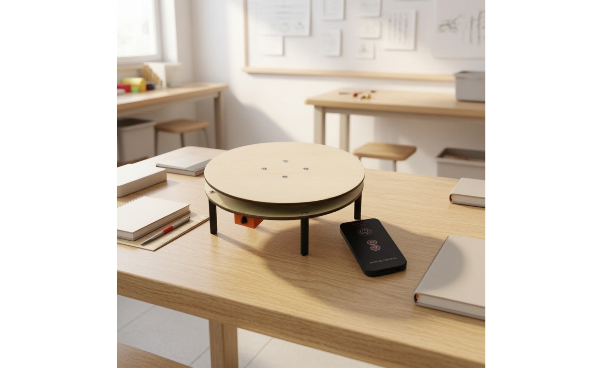 Rotating Platform with Wireless Control Hands-on DIY Rotating Platform