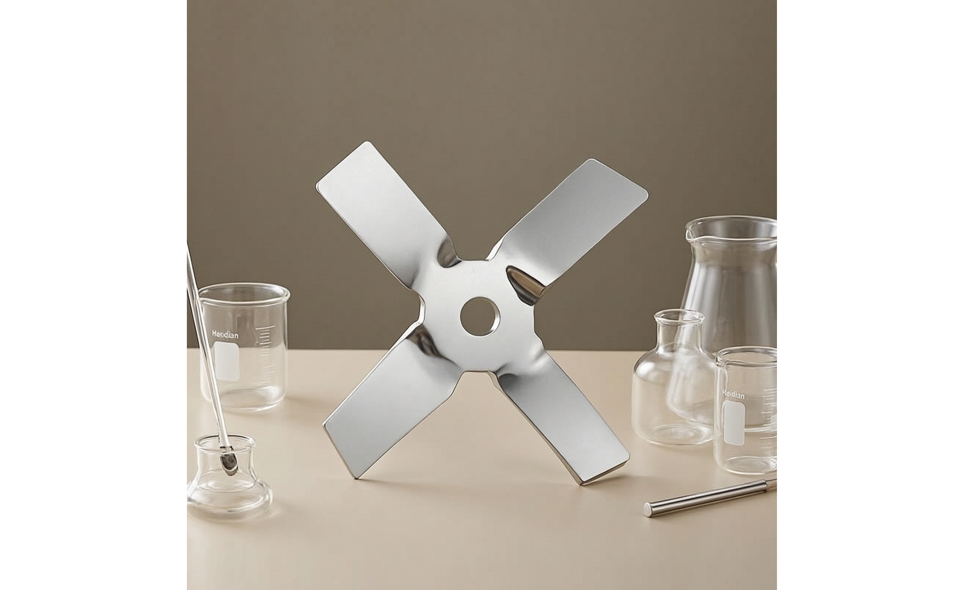 Laboratory Dispersing Impeller 304 Stainless Steel for Researchers, Scientists