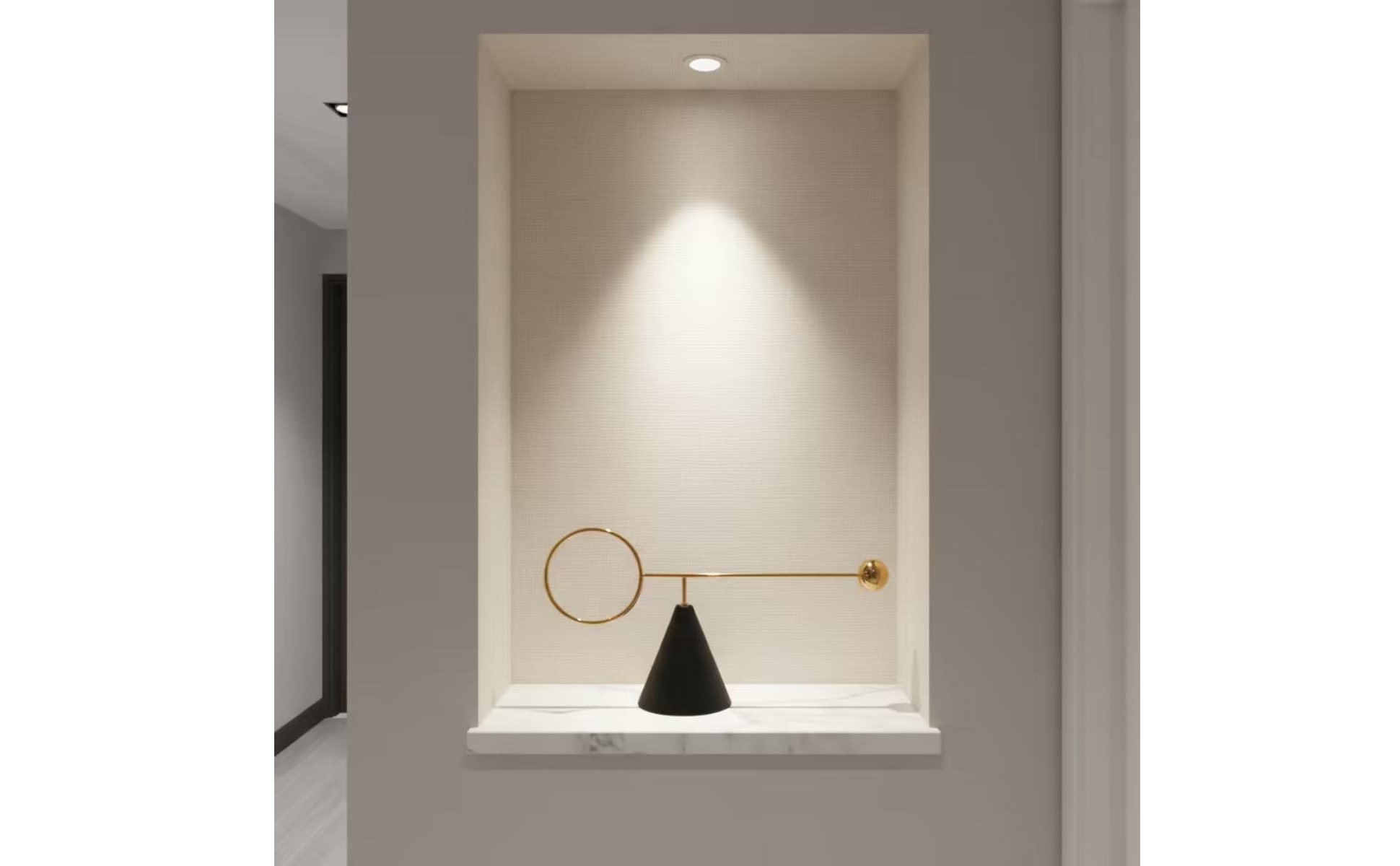 Abstract Display Accent Modern Tabletop Ornament Minimalist for Living Room
