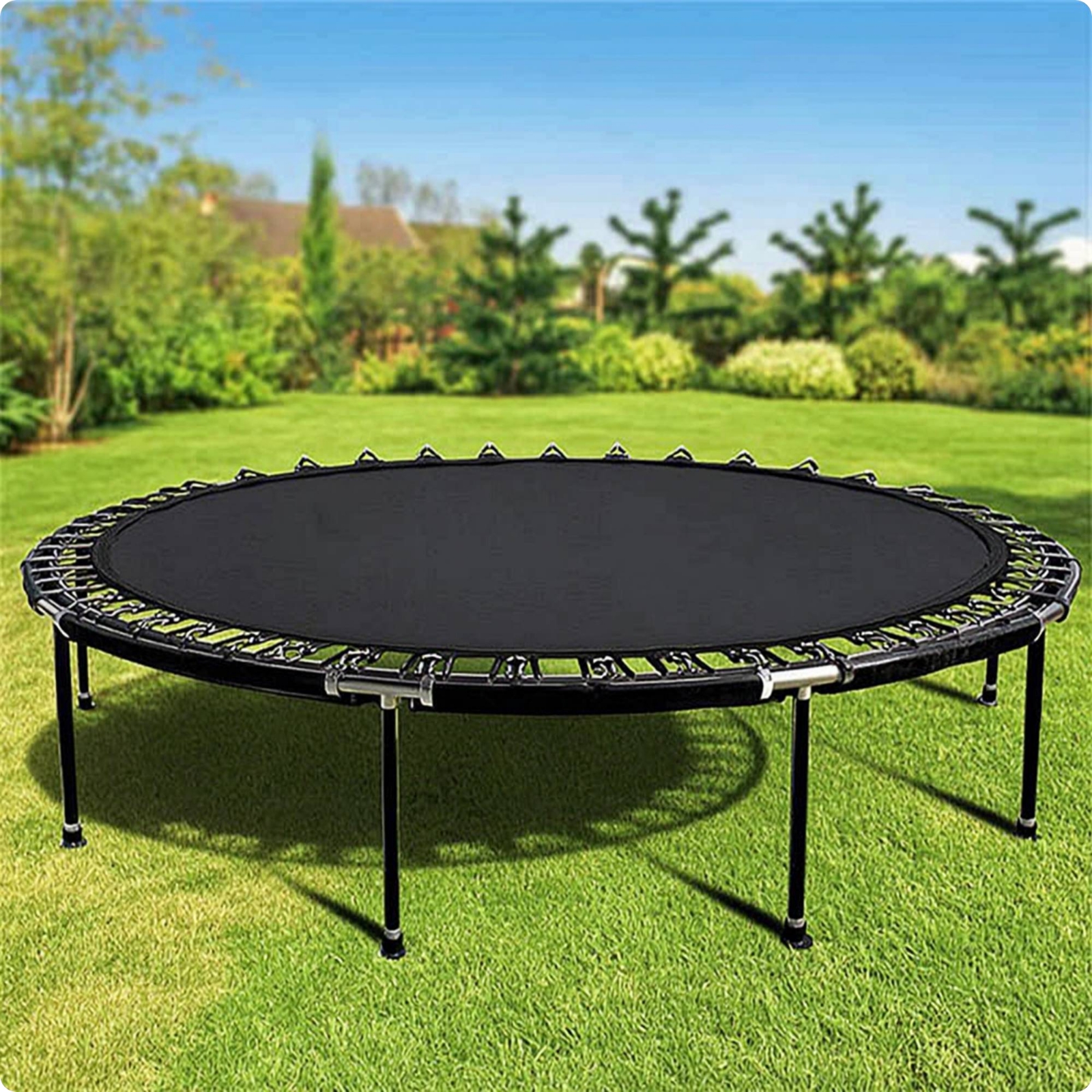 Trampoline Jumping Mat Woven Replacement Trampoline Mat Heavy-Duty for Backyard