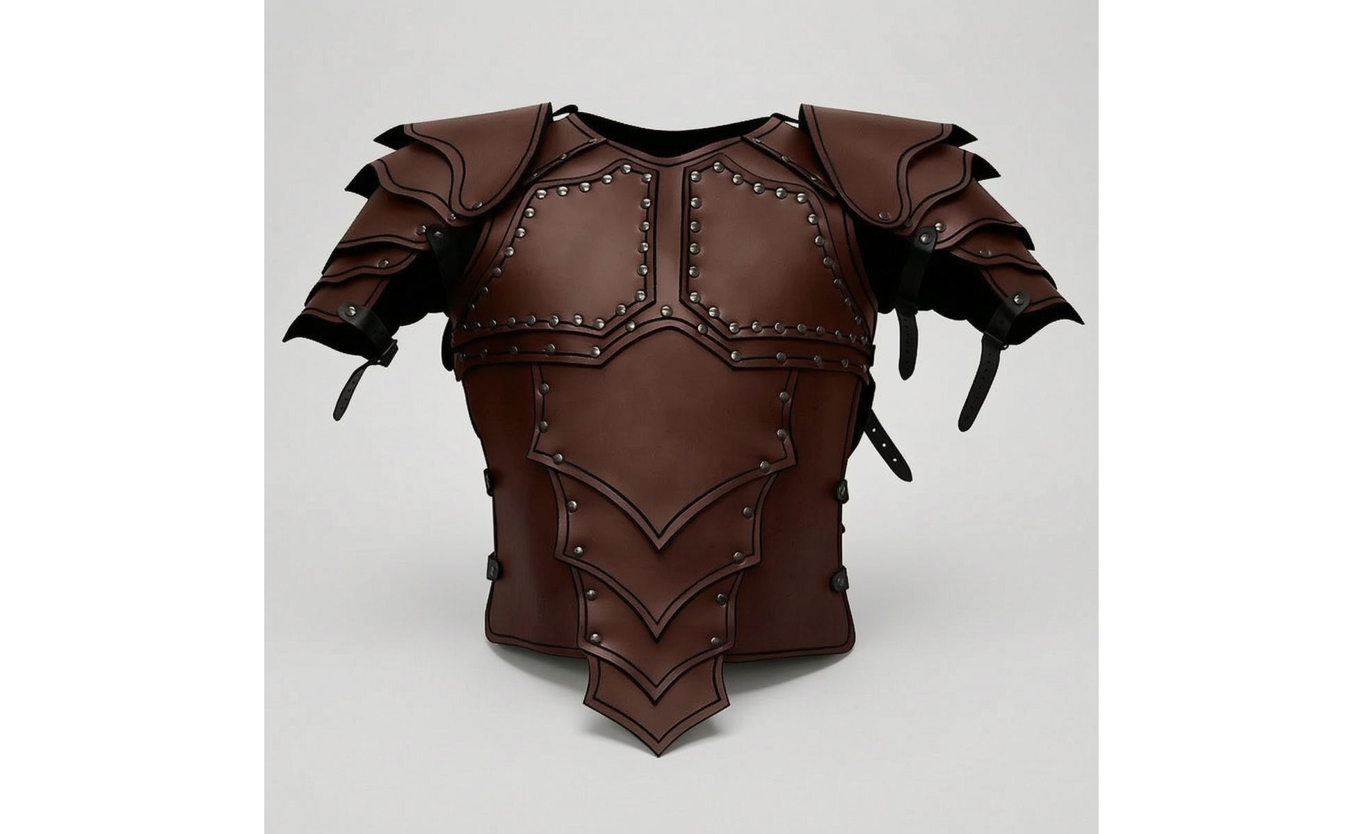 Shoulder Protective Gear with Straps Medieval Pauldron with Straps Viking