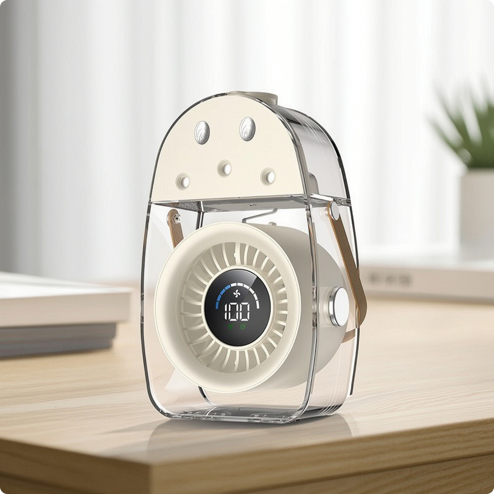 Nano Spray Humidifier Fan Mini for Bedroom