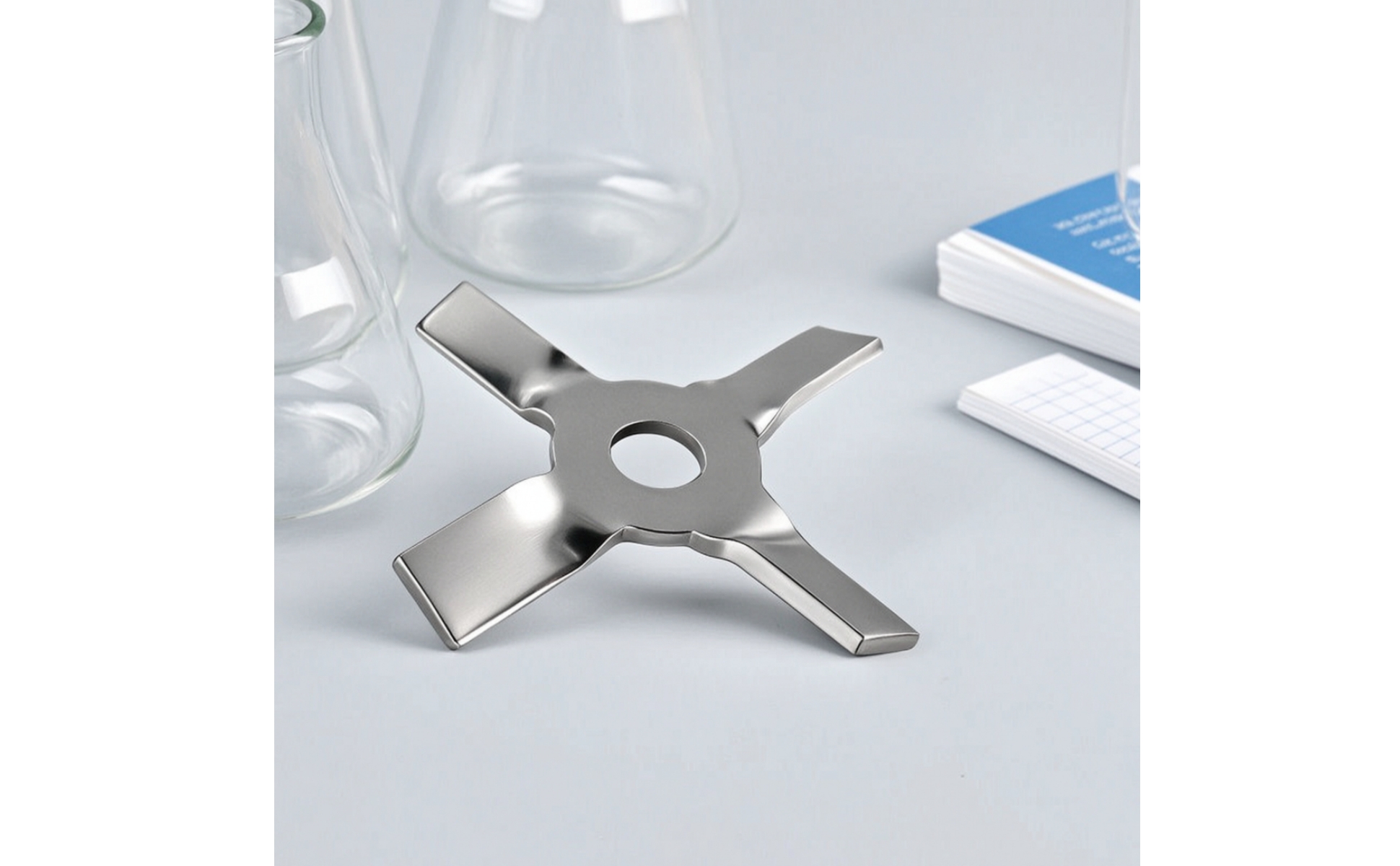 Laboratory Dispersing Impeller 304 Stainless Steel for Researchers, Scientists