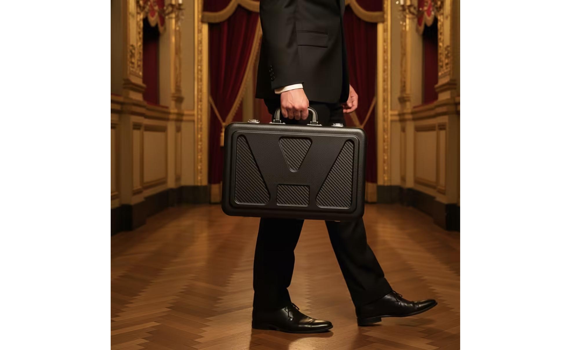 Clarinet Case with Handle Hard Shell Clarinet Case Long-Lasting for Travel