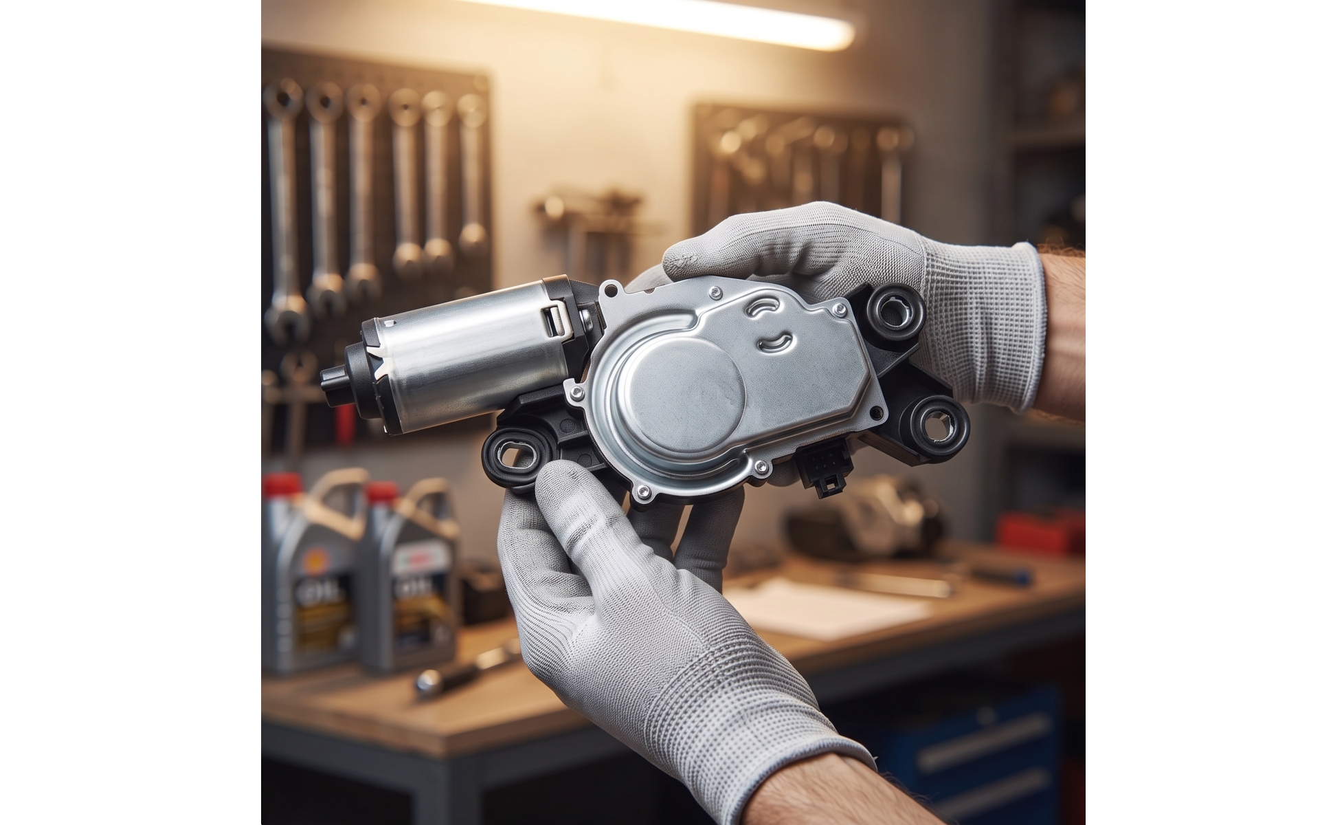 Moteur D'essuie-Glace Arrière Prêt à Installer pour Mécaniciens, Automobilistes