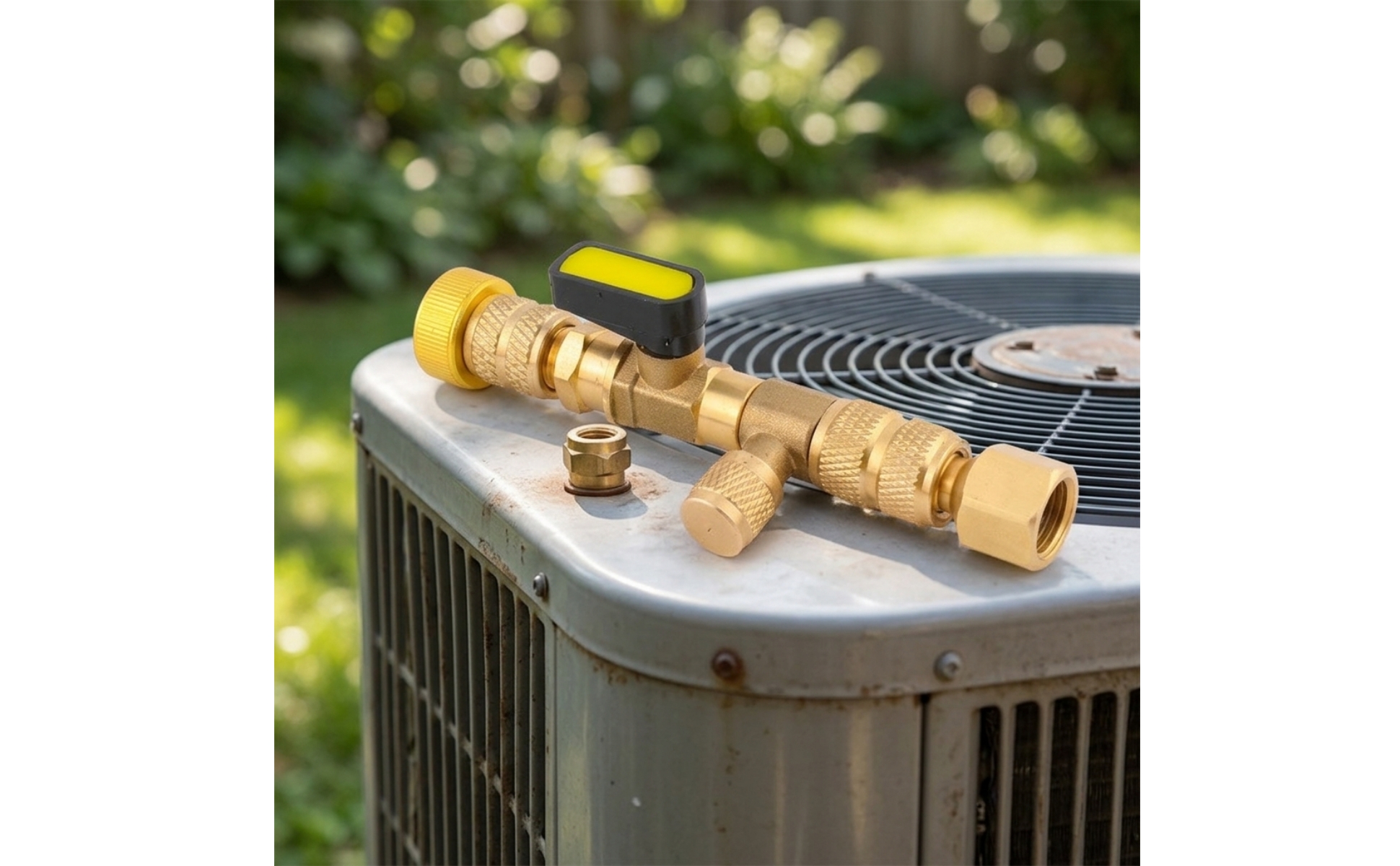 Klimaanlagen-Ventilkern-Entferner gerändelt HVAC-Ventilkern-Demontagewerkzeug