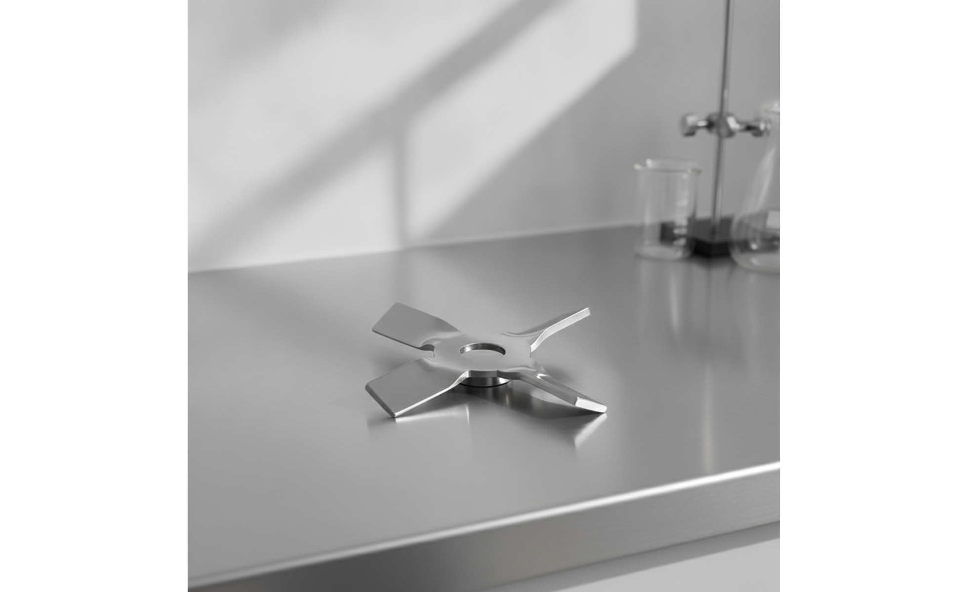 Laboratory Dispersing Impeller 304 Stainless Steel for Researchers, Scientists