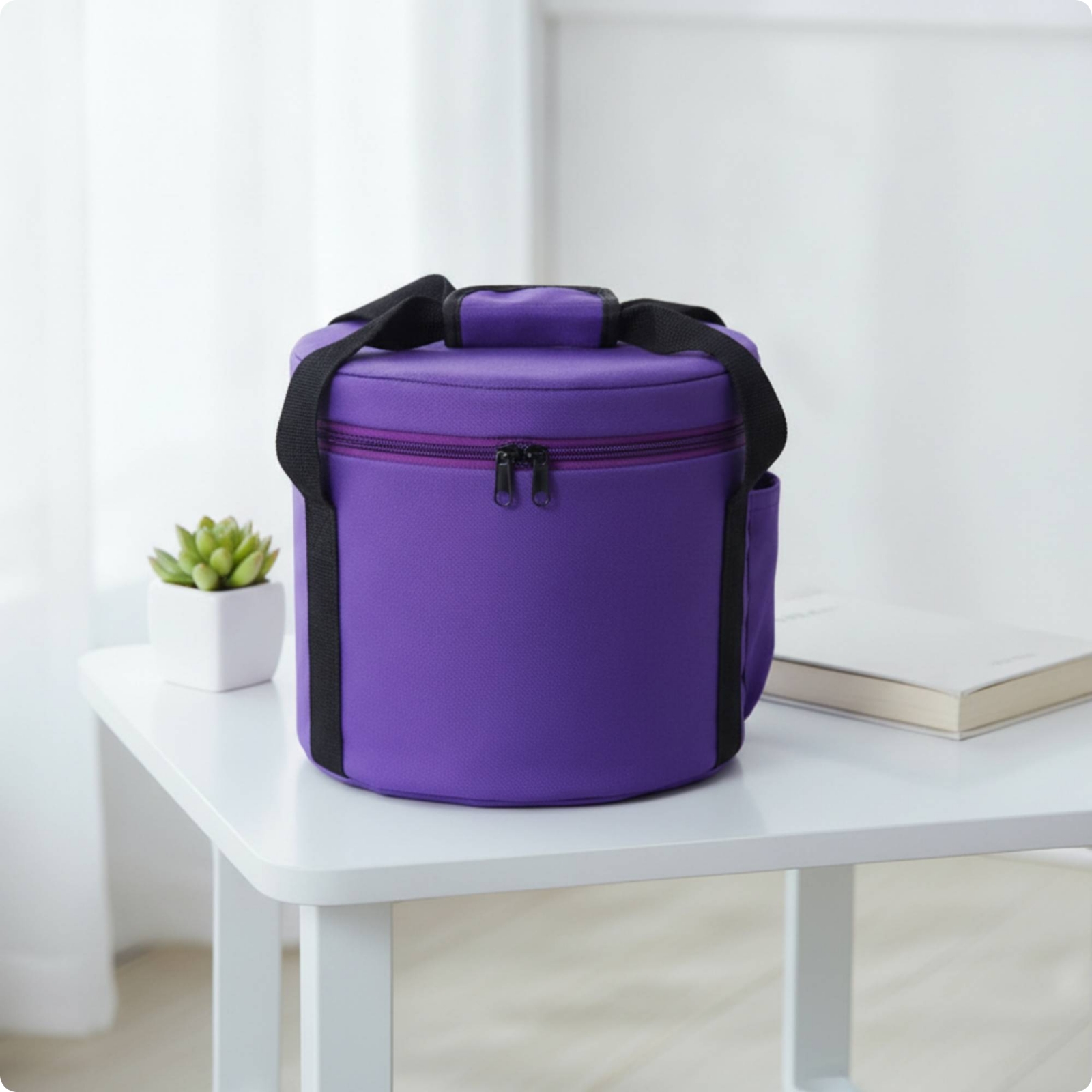 Singing Bowl Bag Padded Singing Bowl Carry Bag Long-Lasting for Travel