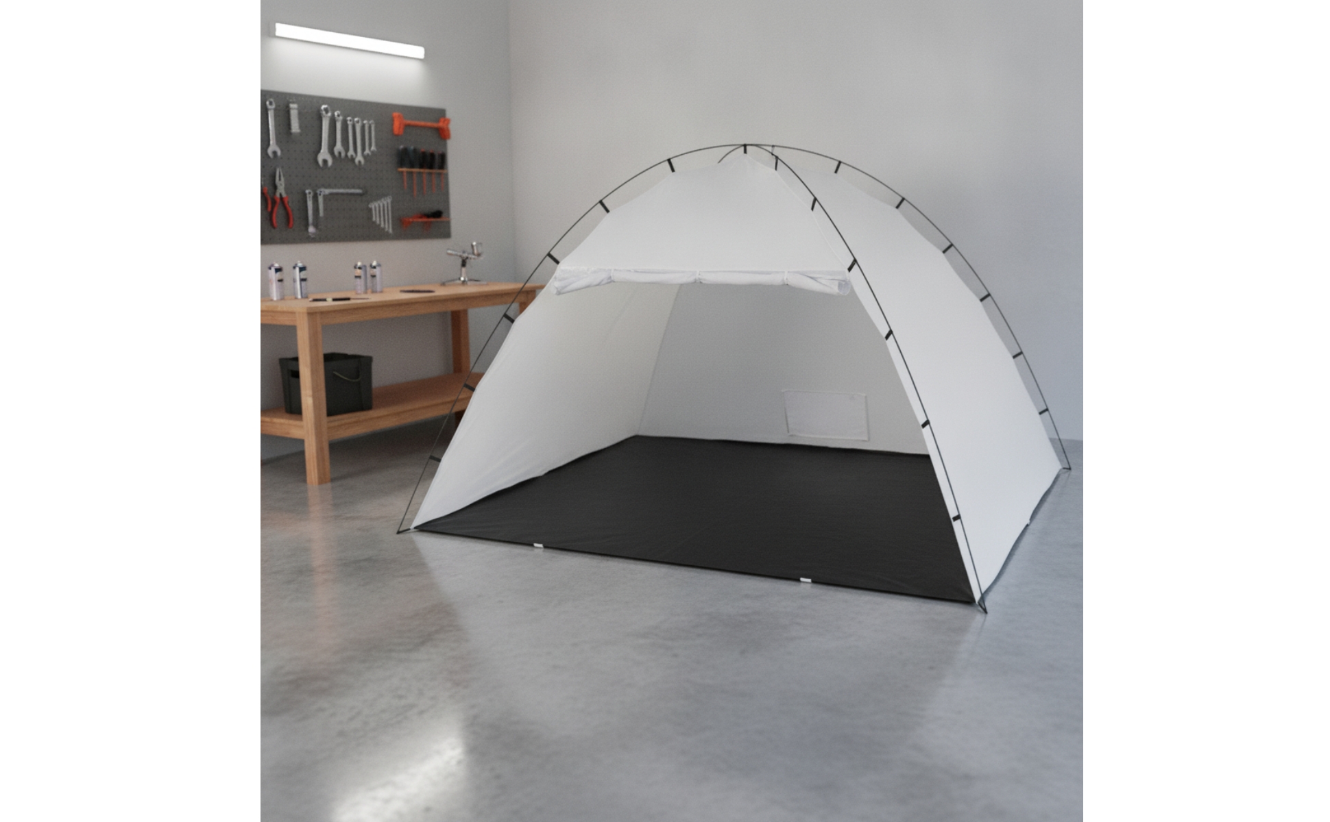 Spray Paint Tent Foldable Portable Paint Booth Tent Reusable for Home Workshops