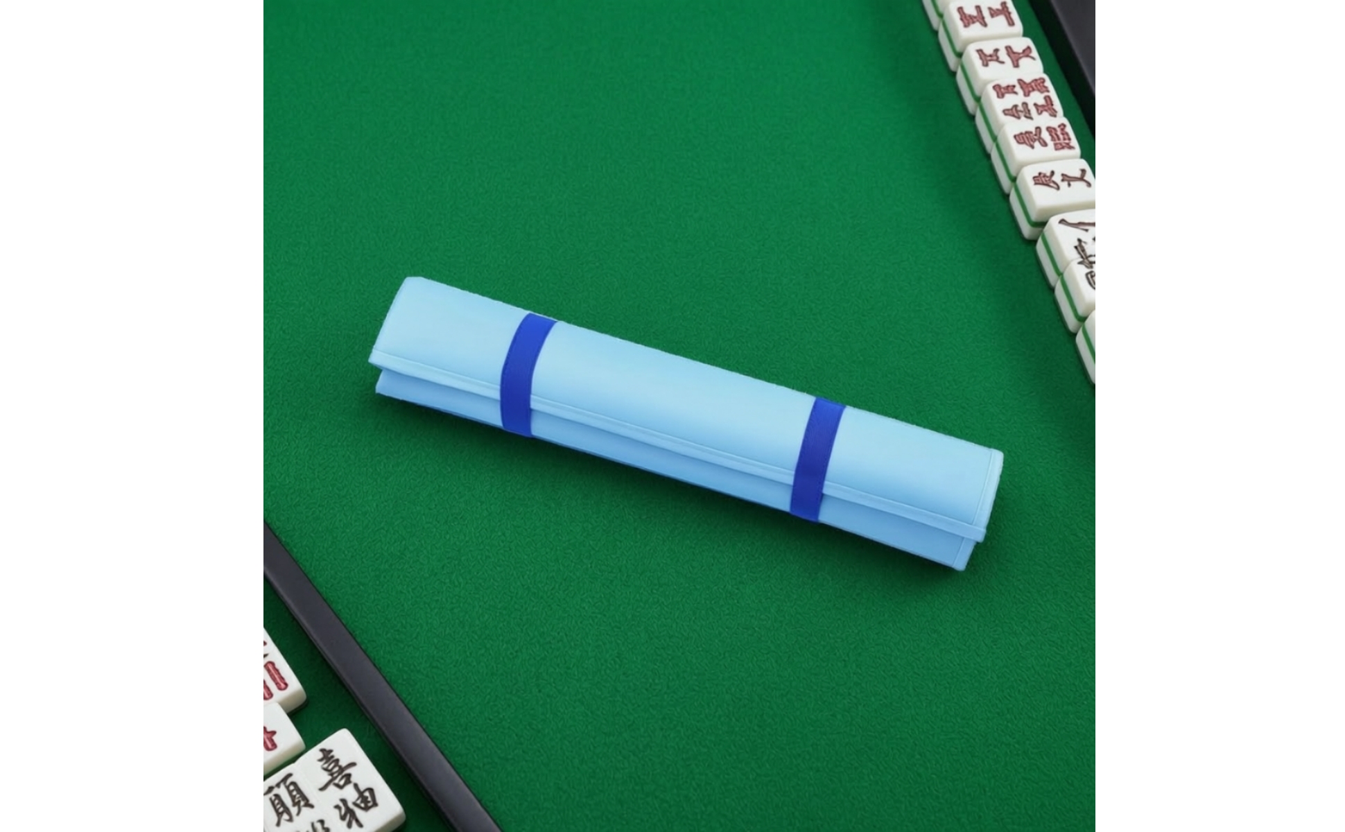 Mahjong-Aufbewahrungstasche Rollbar Mahjong-Tasche Faltbar für Reisen, Zuhause