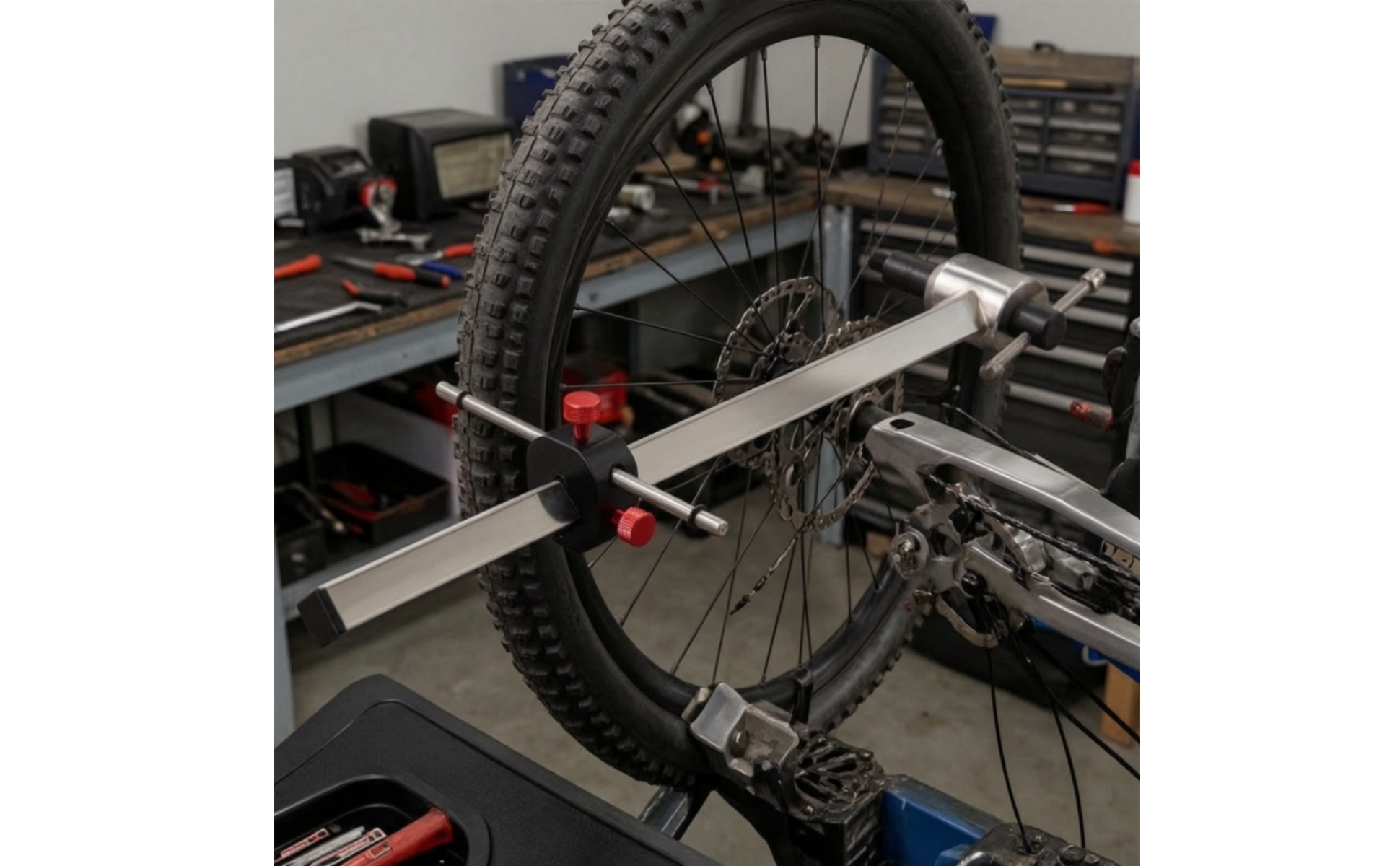 Derailleur Hanger Alignment Tool High-Accuracy for Two-Wheeler Repair, Mechanics
