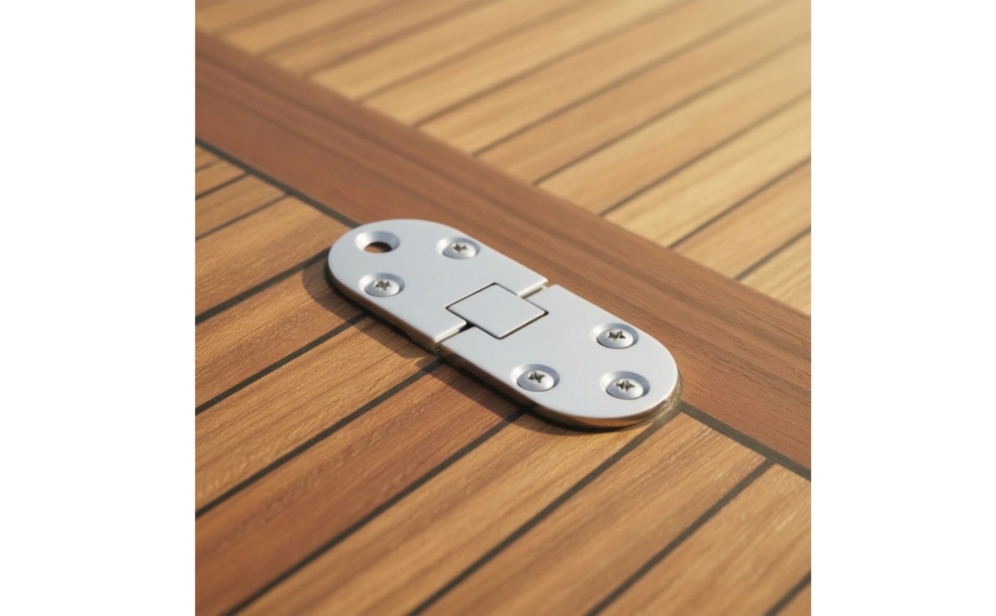 Stamped Hinge Polished Hinge Resistant for Boat Owners, Builders