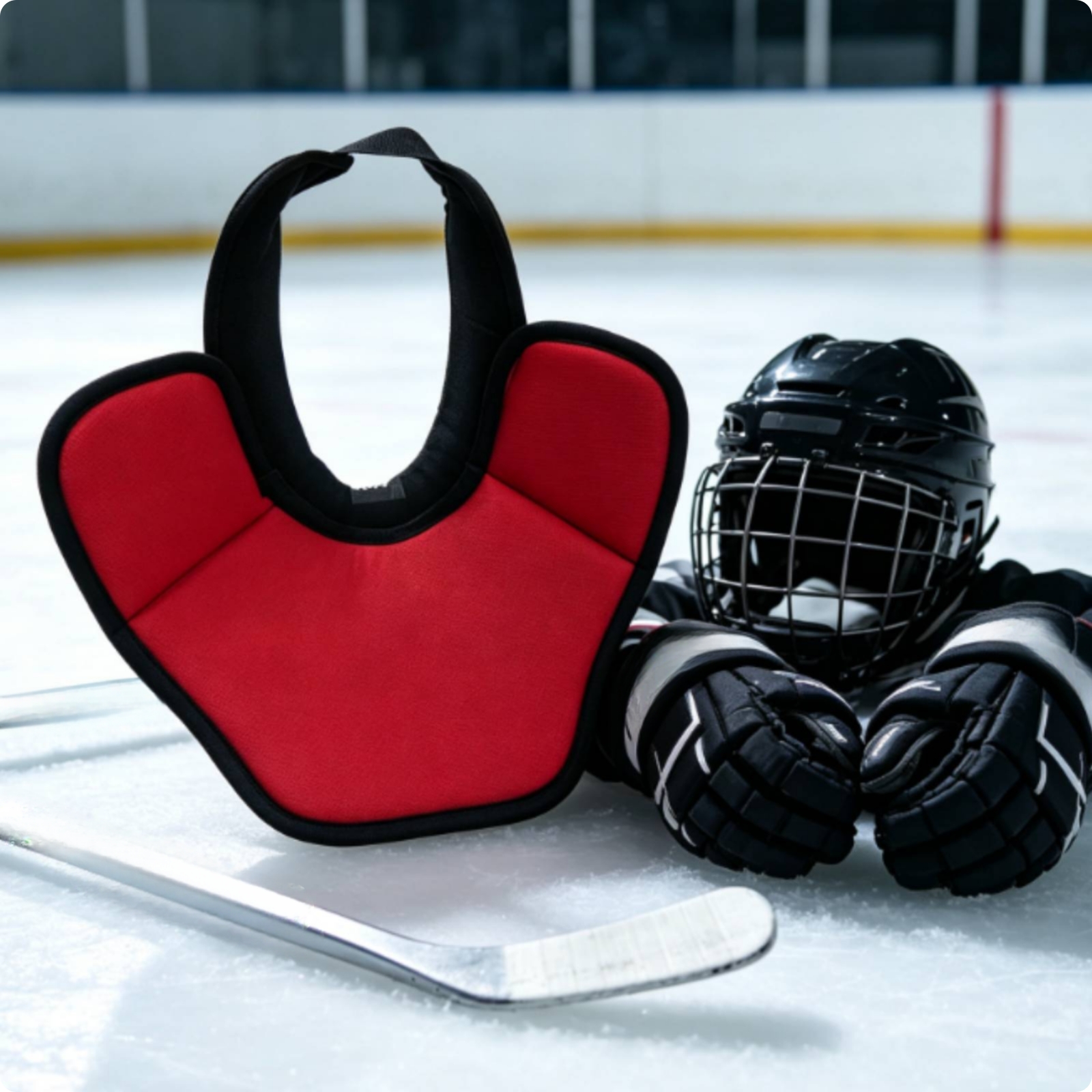 Hockey Neck Guard Soft Contoured Lightweight