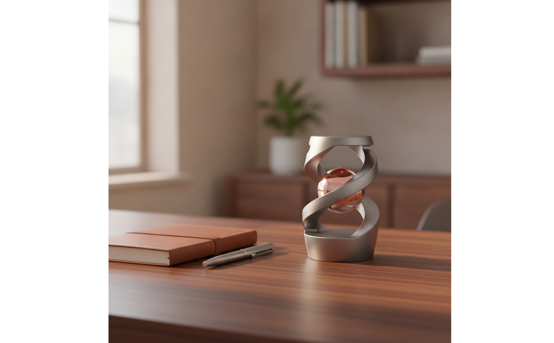 Metal Rotating Top Aluminum Alloy Rotating Top Toy Stress-Relief for Study Table