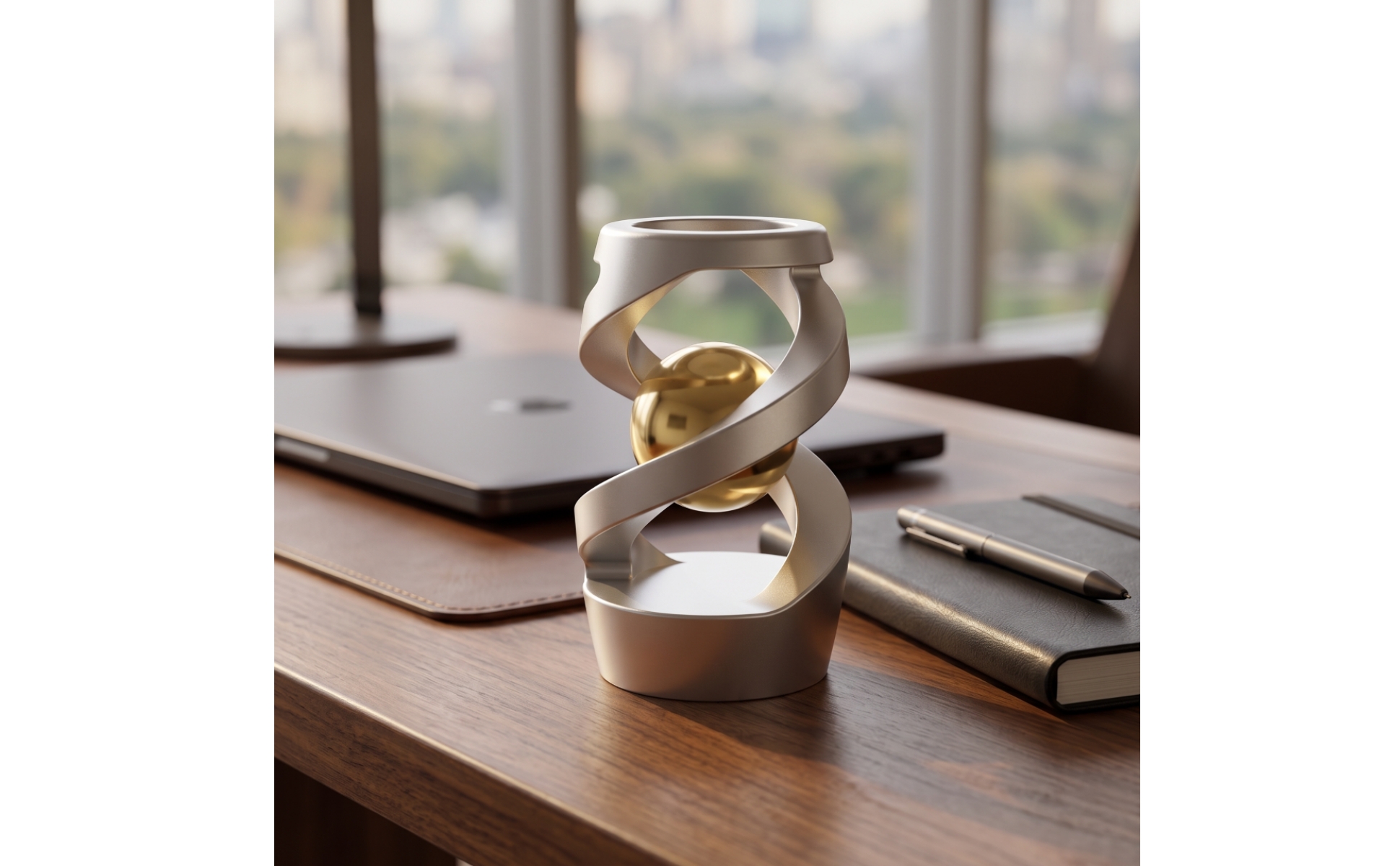 Metal Rotating Top Aluminum Alloy Rotating Top Toy Stress-Relief for Study Table