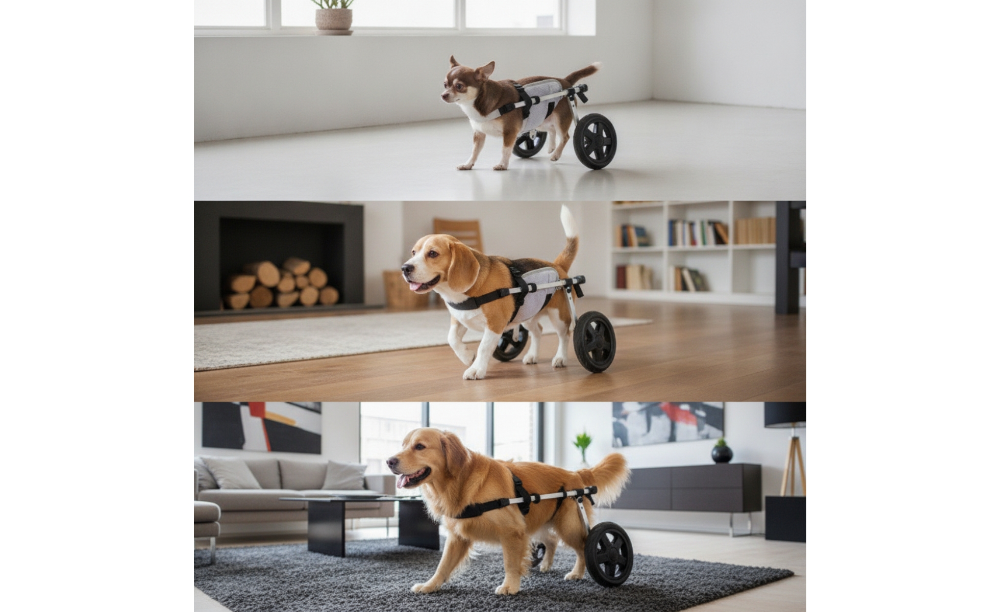 Hunderollstuhl verstellbar hundewagen mit geschirr leicht für garten, zuhause