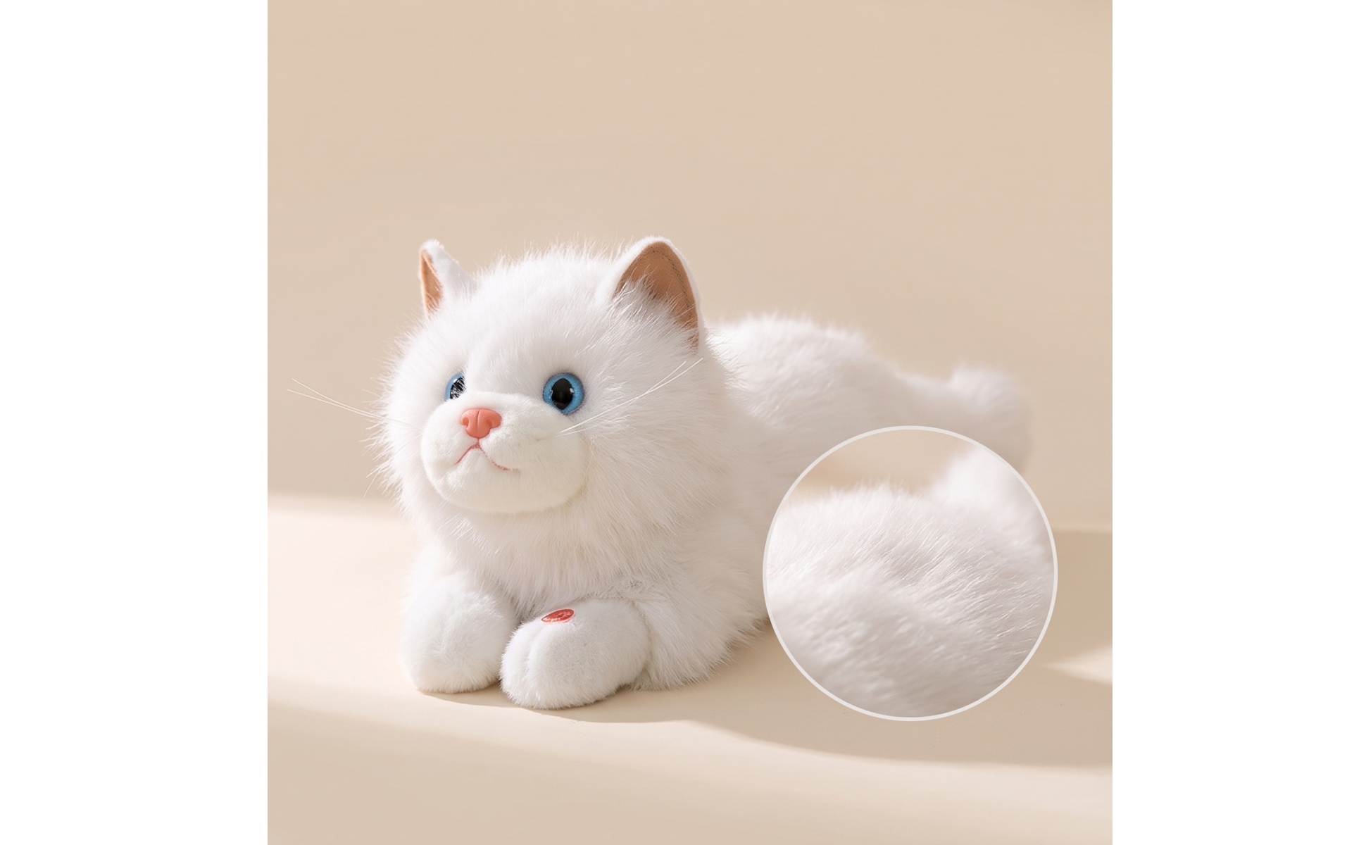 Stuffed Cat Fuzzy Stuffed Cat Soft for Sleepytime, Playroom, Kids