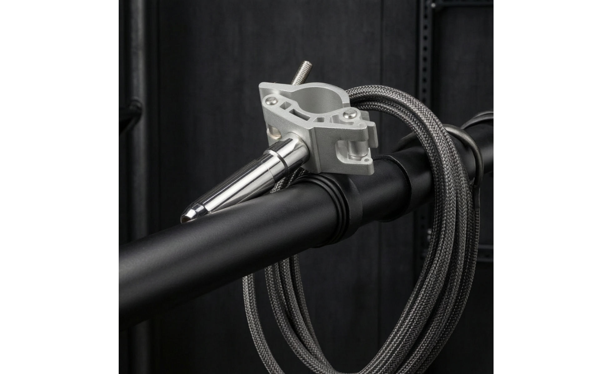 Metal Clamp with 28mm Connector Easy to Reposition Studio Tube Clamp Heavy Duty