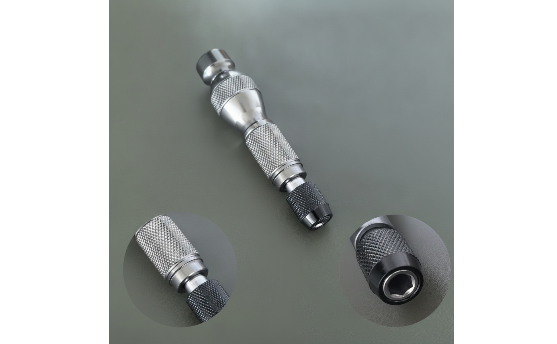 Handgriff mit Rändelgriff gerändelt für Reparaturen, Handwerker, Heimwerker