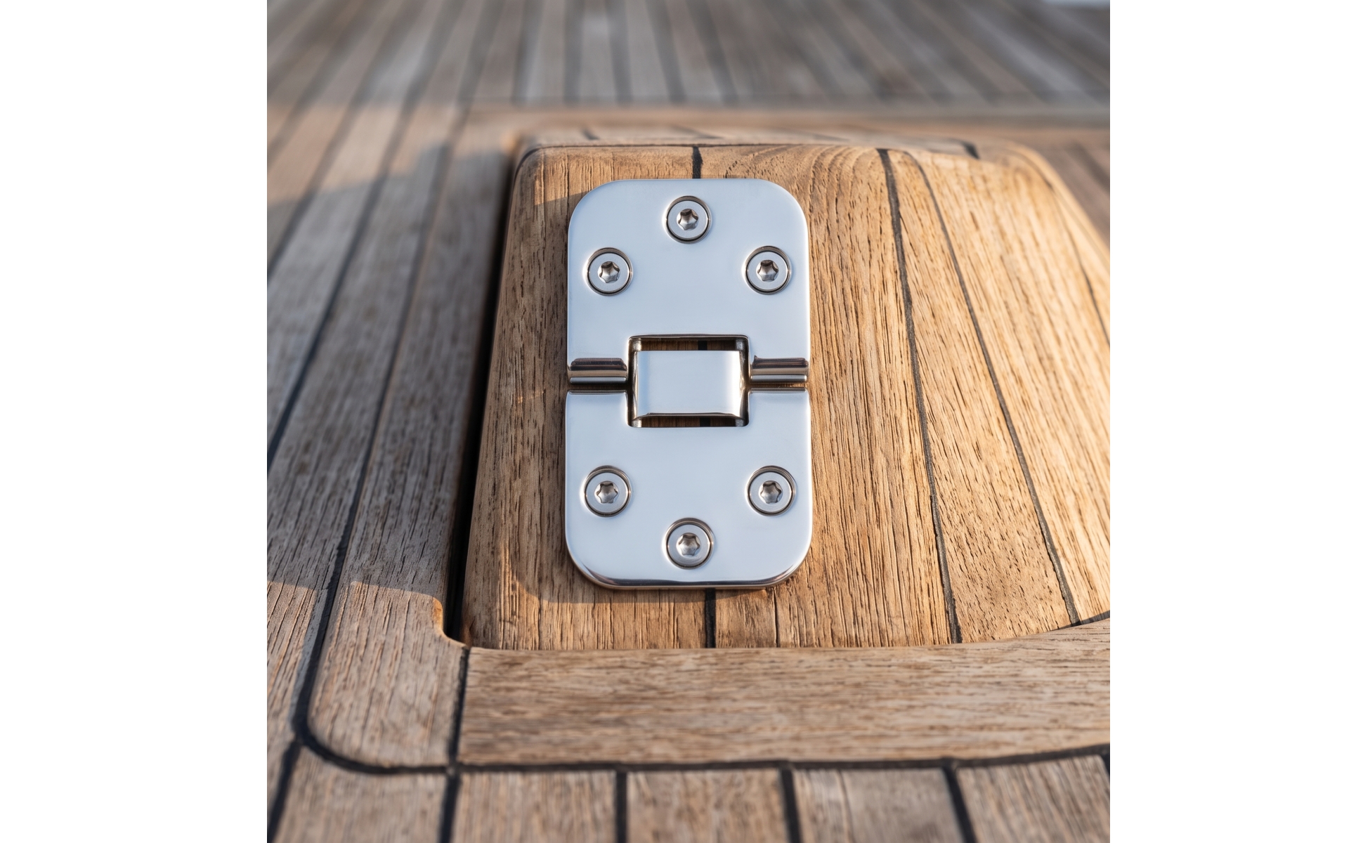 Stamped Hinge Polished Hinge Resistant for Boat Owners, Builders