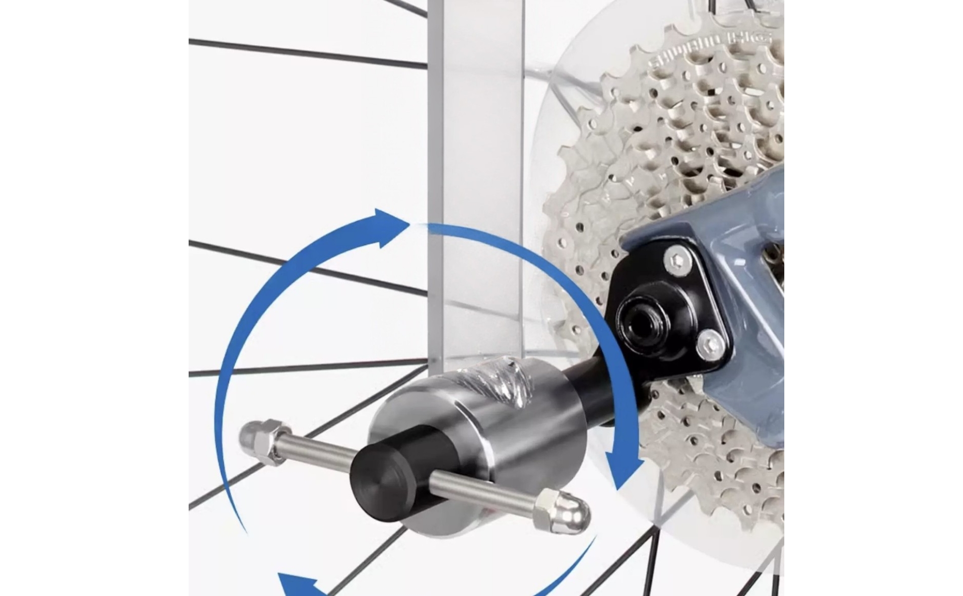 Derailleur Hanger Alignment Tool High-Accuracy for Two-Wheeler Repair, Mechanics