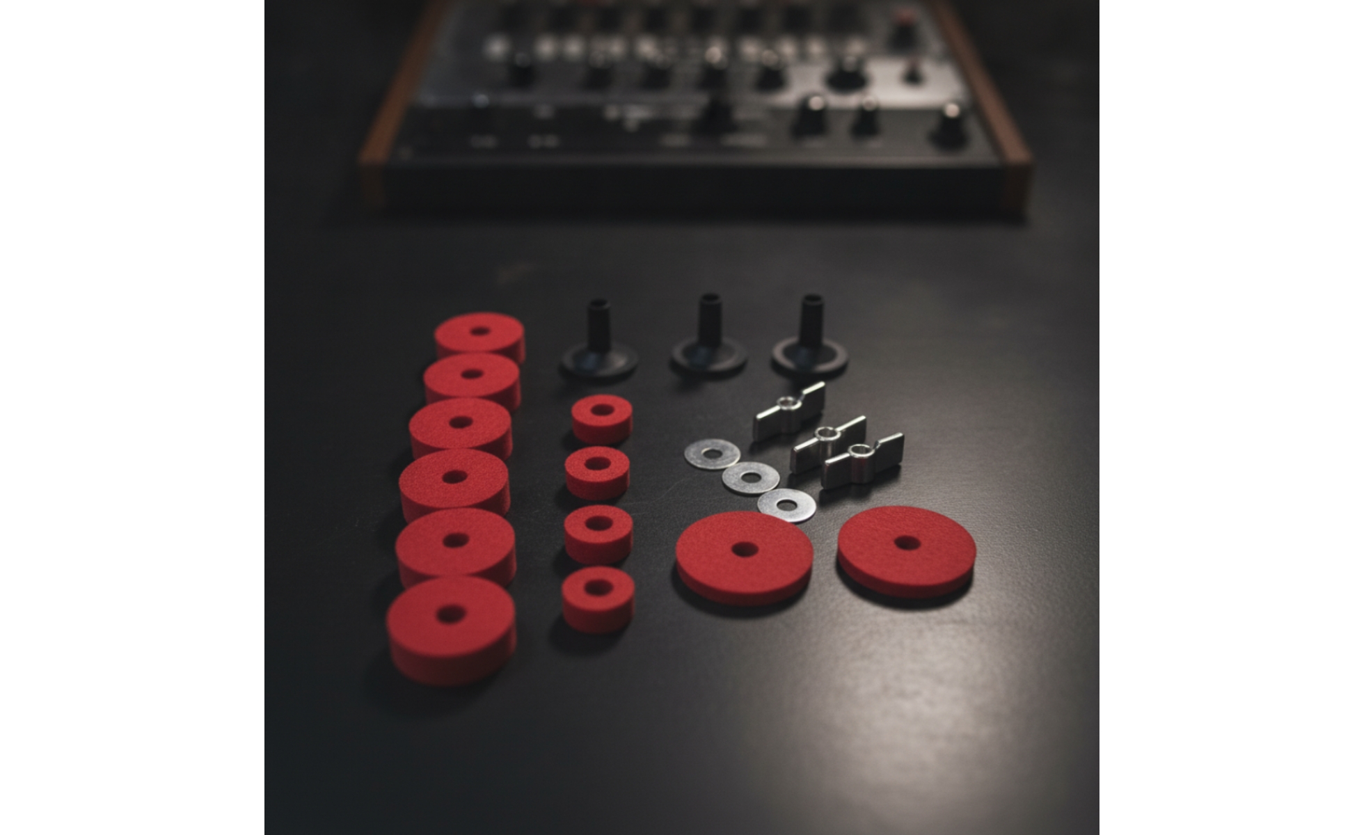 Cymbal Hardware Kit with Felts Universal Drum Accessory Kit Spare for Drummers