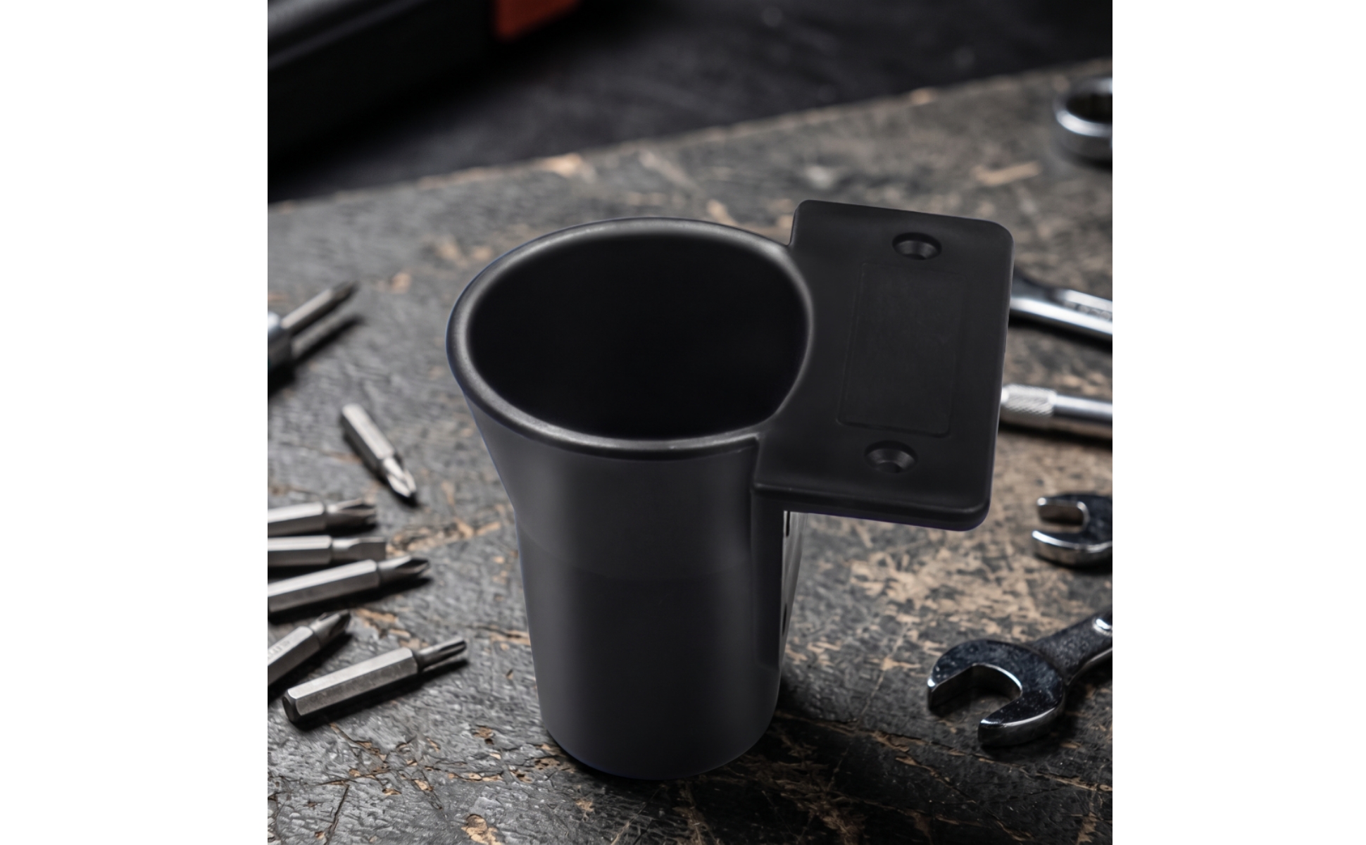 Electric Screwdriver Holder Wall-Mount Screwdriver Storage Cup Compact