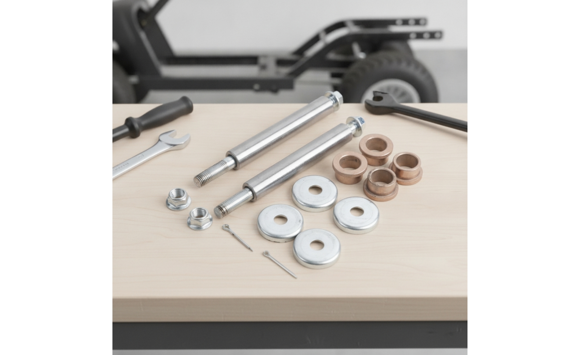 Lenkspindel-Reparatursatz mit Buchsen direkter Ersatz Lenkspindel-Buchsen-Kit