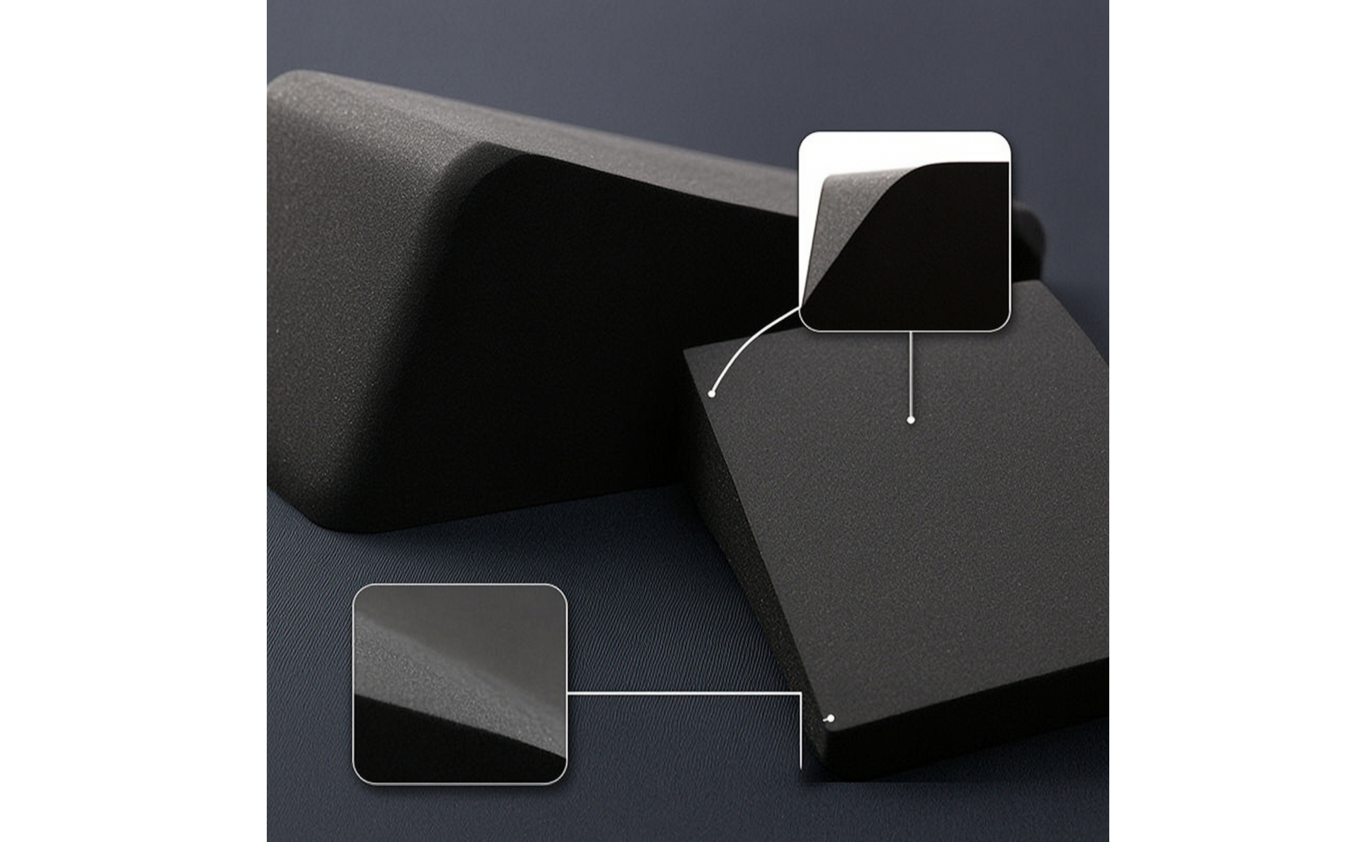 Foam Slant Board Non-Slip Squat Wedge Block Lightweight