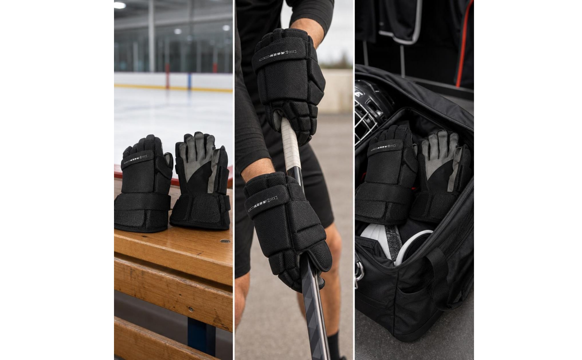 Hockey Gloves Safeguarding Padded Hockey Gloves Long-Lasting